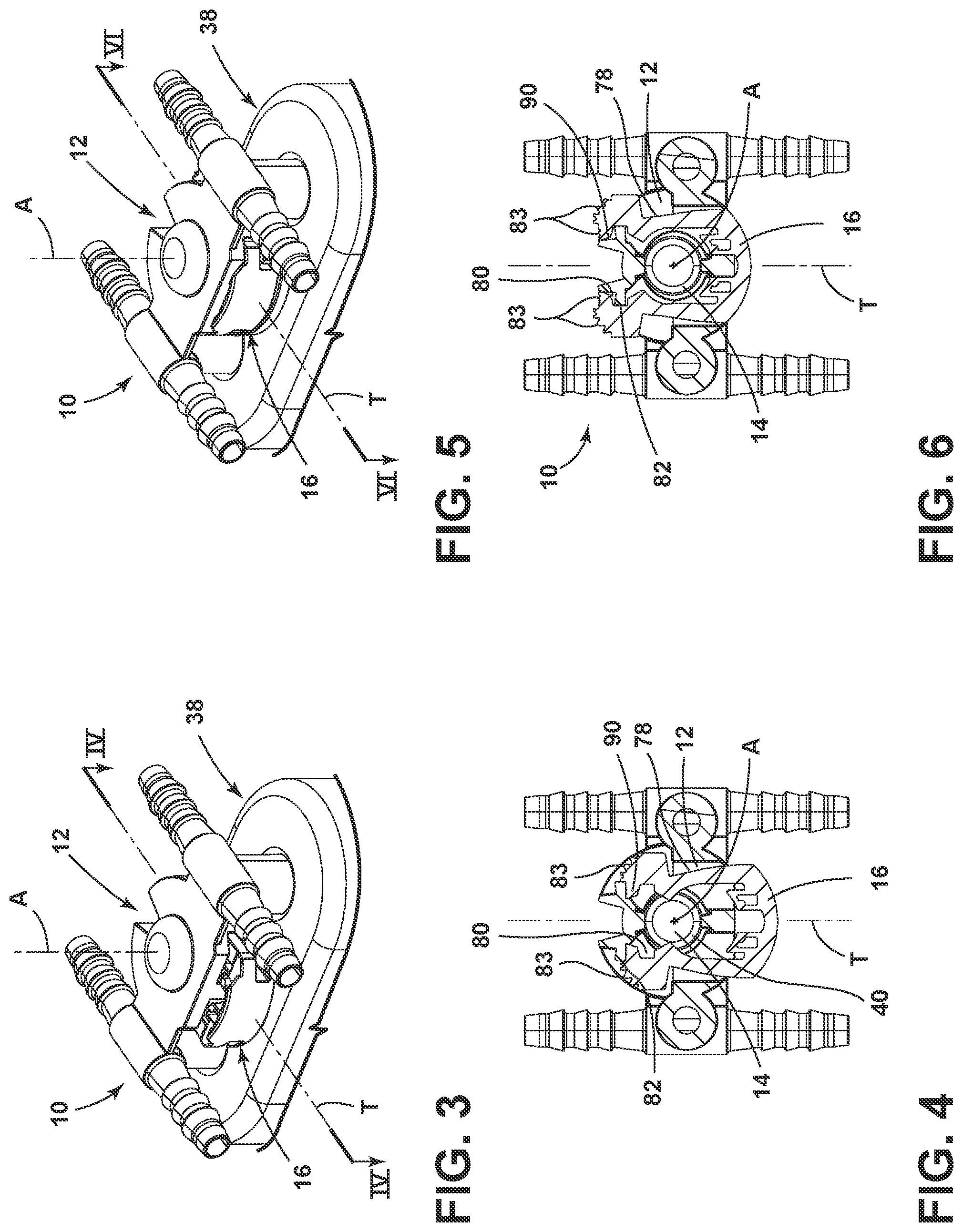 Patent US11781692 Figure 3 – Adaptor with quick connect coupling