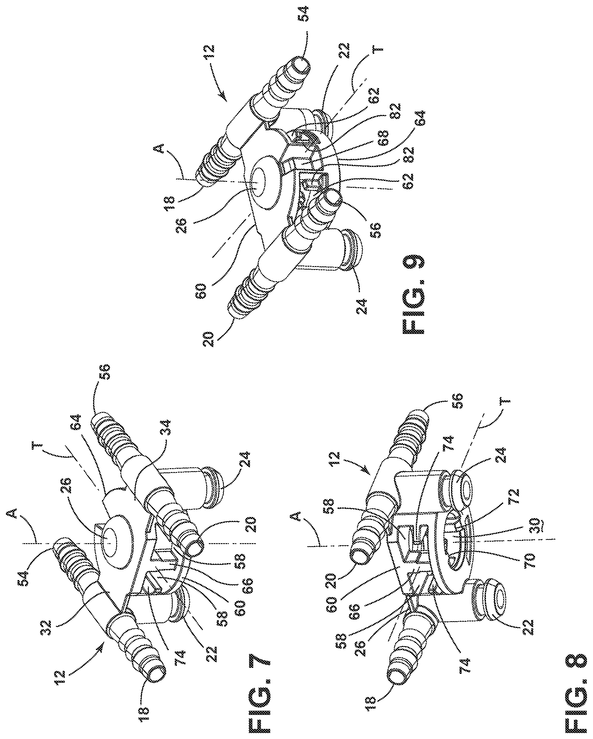 Patent US11781692 Figure 4 – Adaptor with quick connect coupling