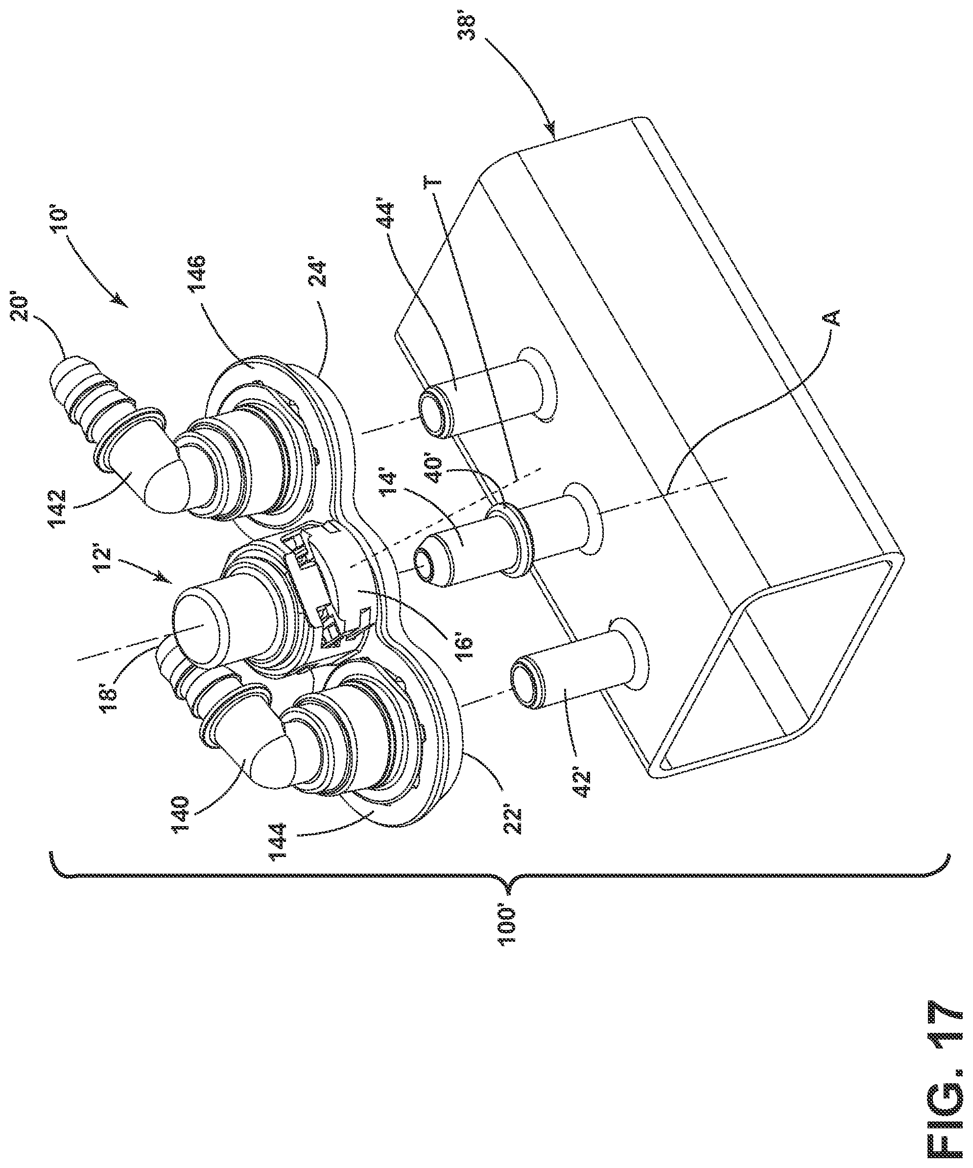 Patent US11781692 Figure 11 – Adaptor with quick connect coupling