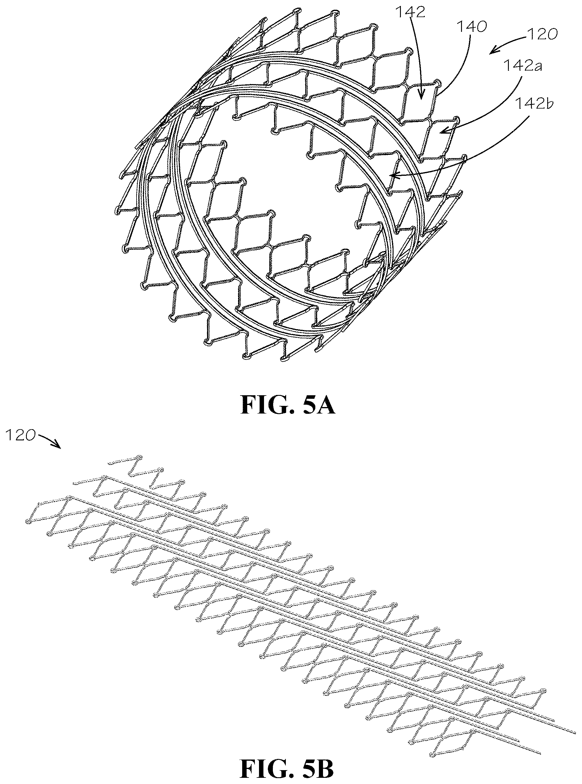 Patent US11781697 Figure 4 – Stent springs and stents for repairing pipes