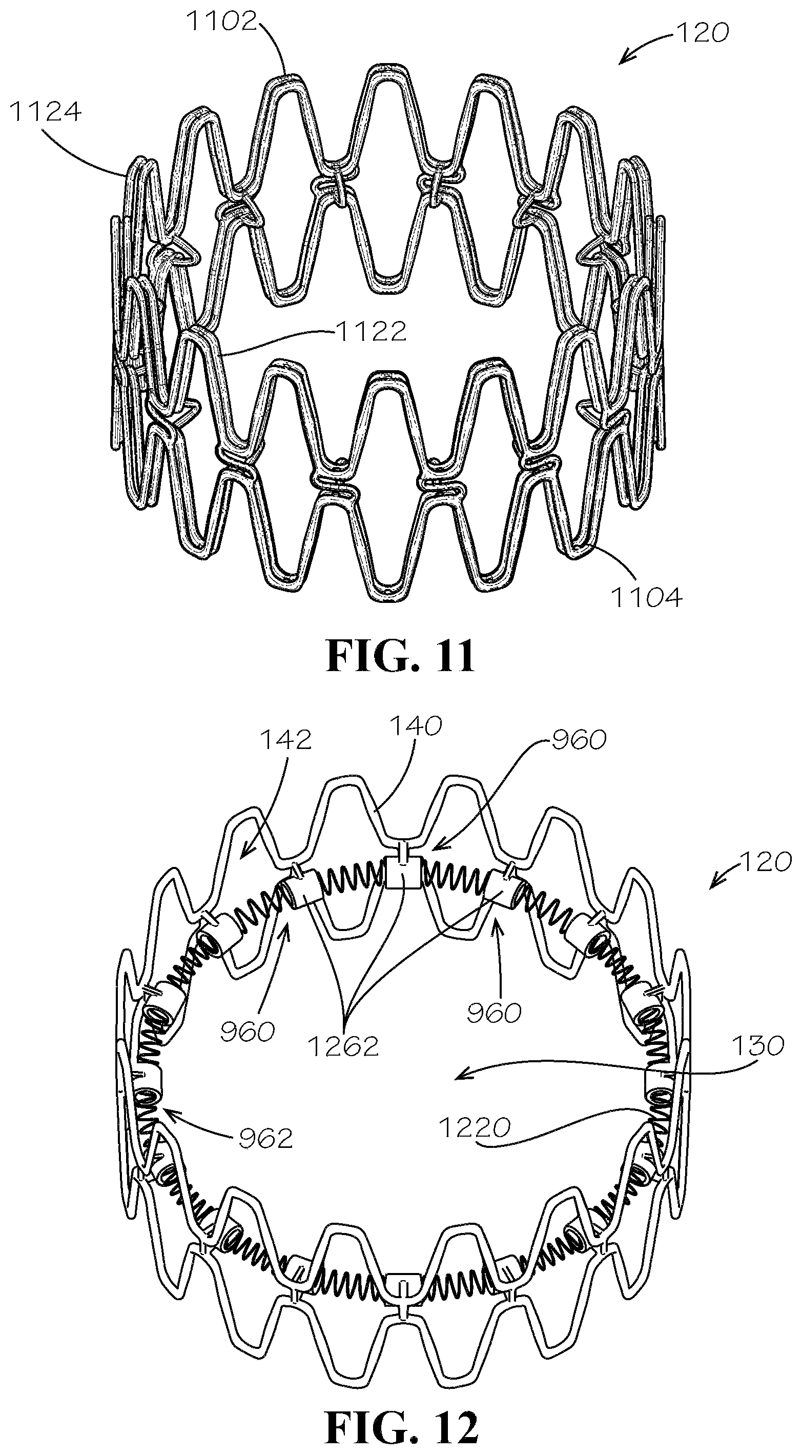 Patent US11781697 Figure 10 – Stent springs and stents for repairing pipes