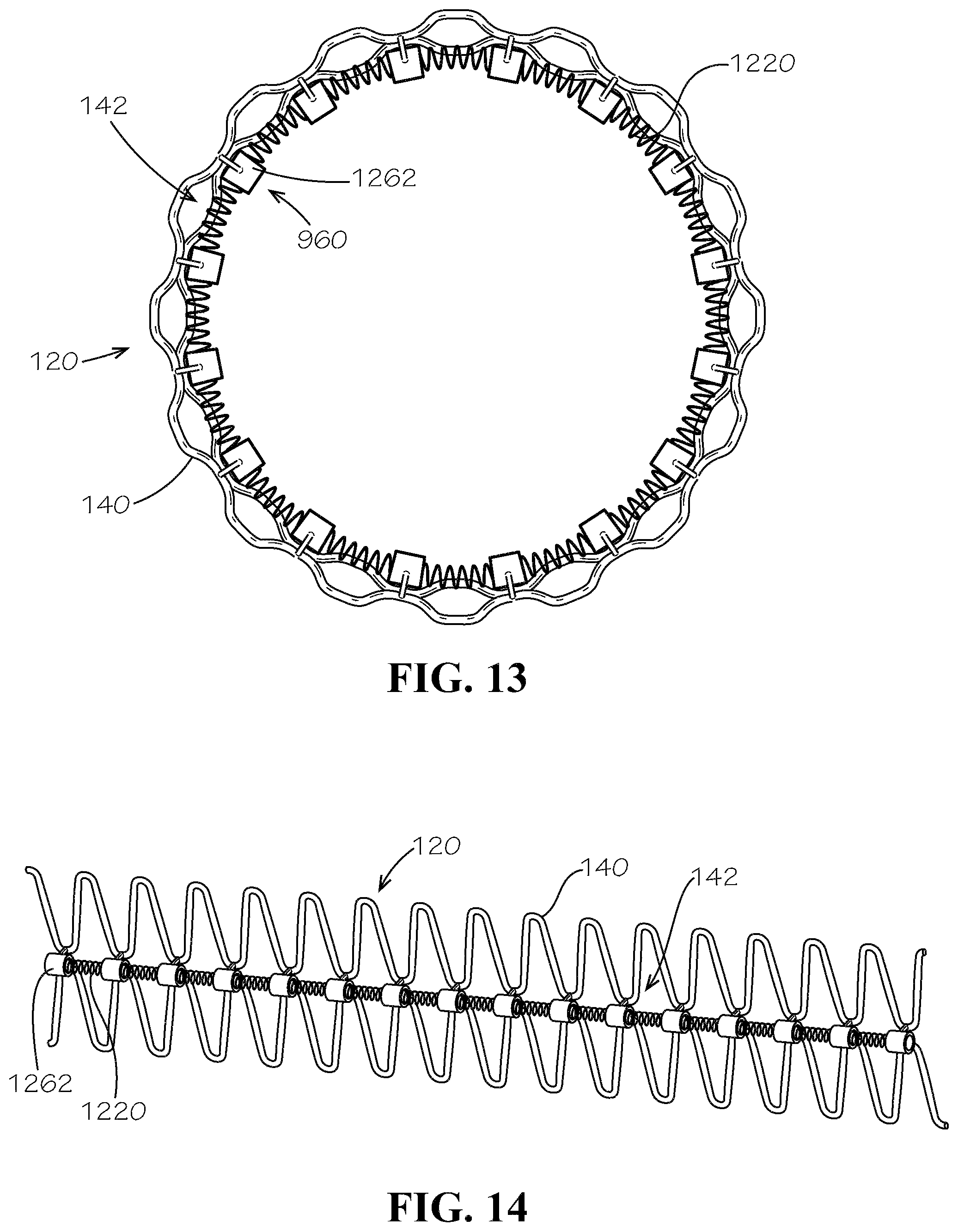 Patent US11781697 Figure 11 – Stent springs and stents for repairing pipes