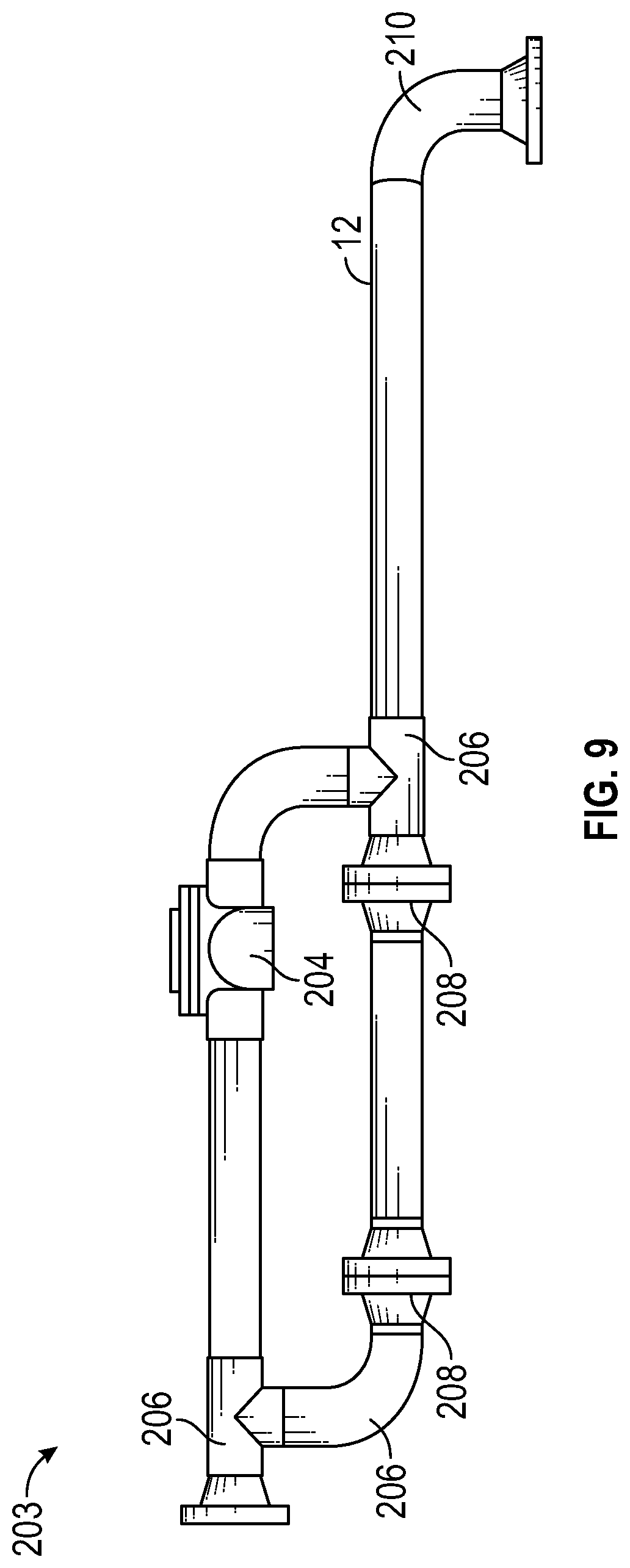 Patent US11781698 Figure 9 – Modular robotic crawler with hybrid locomotion for inspection of small diameter pipe
