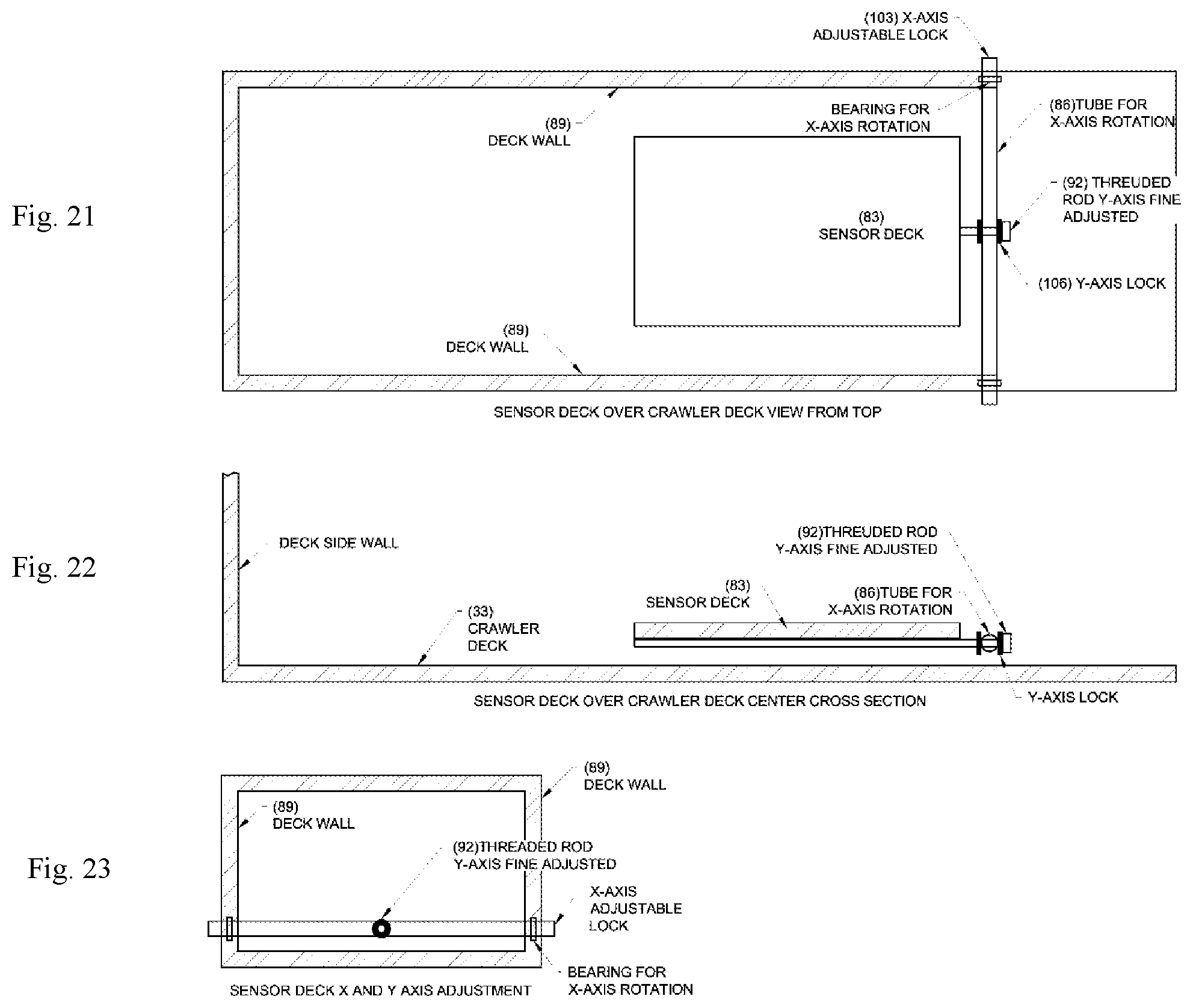 Patent US11781699 Figure 6 – Crawler for conduit line and grade inspection