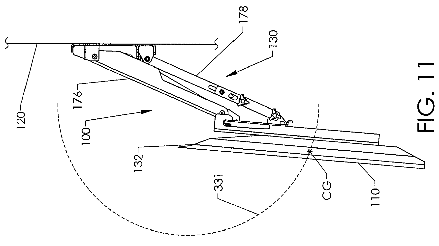 Patent US11781702 Figure 8 – Motorized mounting systems for televisions
