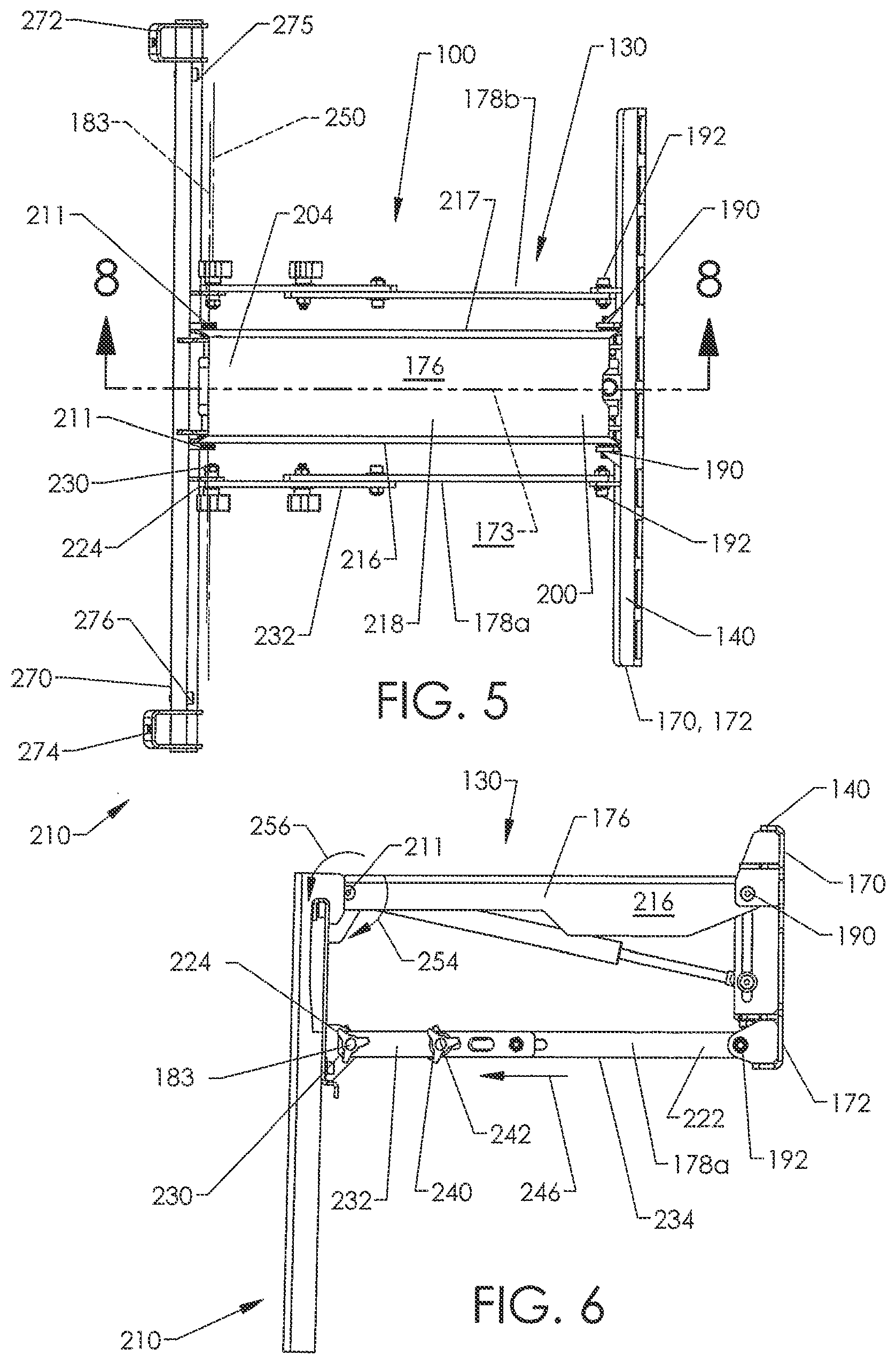 Patent US11781703 Figure 4 – Adjustable mounting systems for televisions
