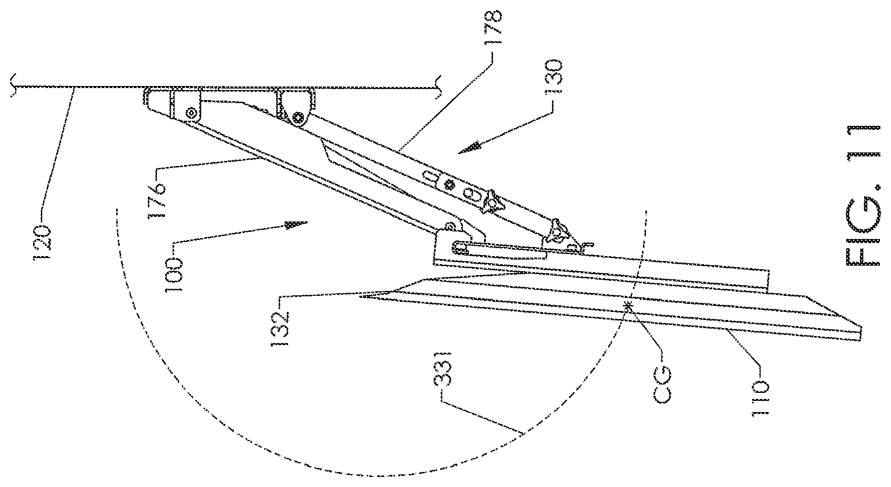 Patent US11781703 Figure 8 – Adjustable mounting systems for televisions
