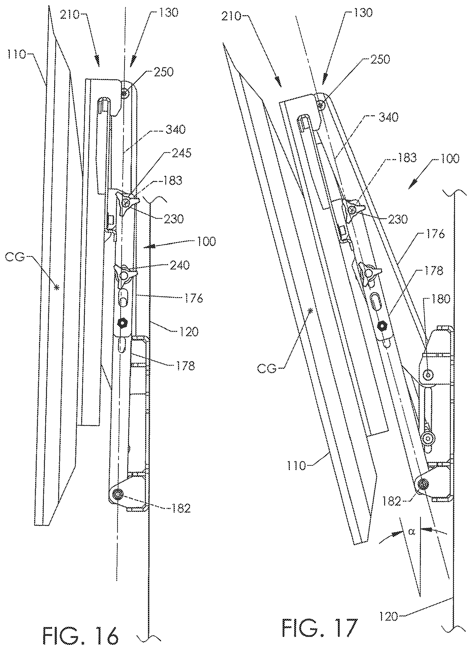 Patent US11781703 Figure 10 – Adjustable mounting systems for televisions