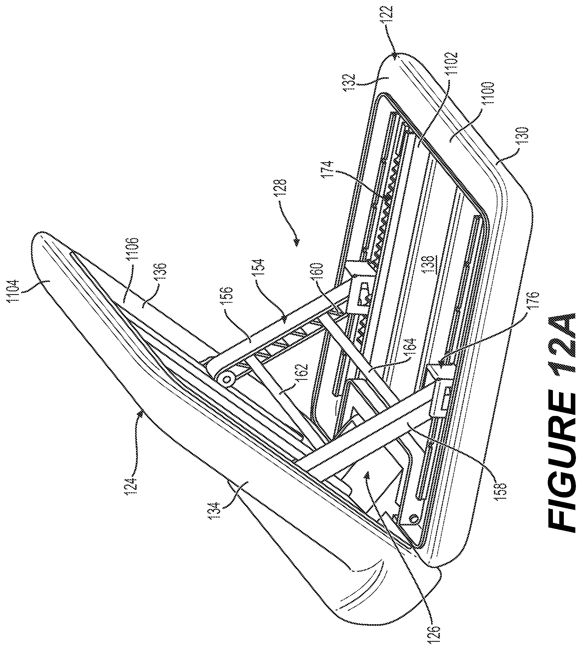 Patent US11781704 Figure 12 – Tablet holder