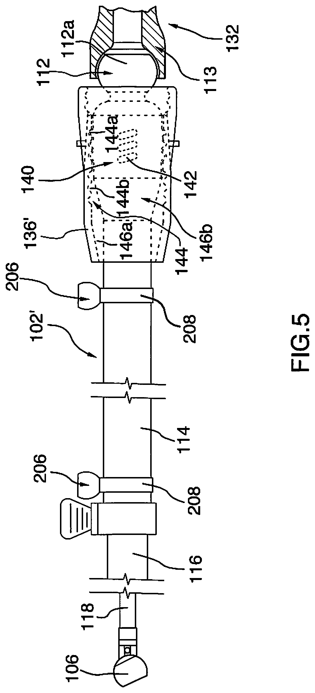 Patent US11781705 Figure 5 – Supports and securements for cameras, lighting and other equipment, and novel couplers and accessories for same