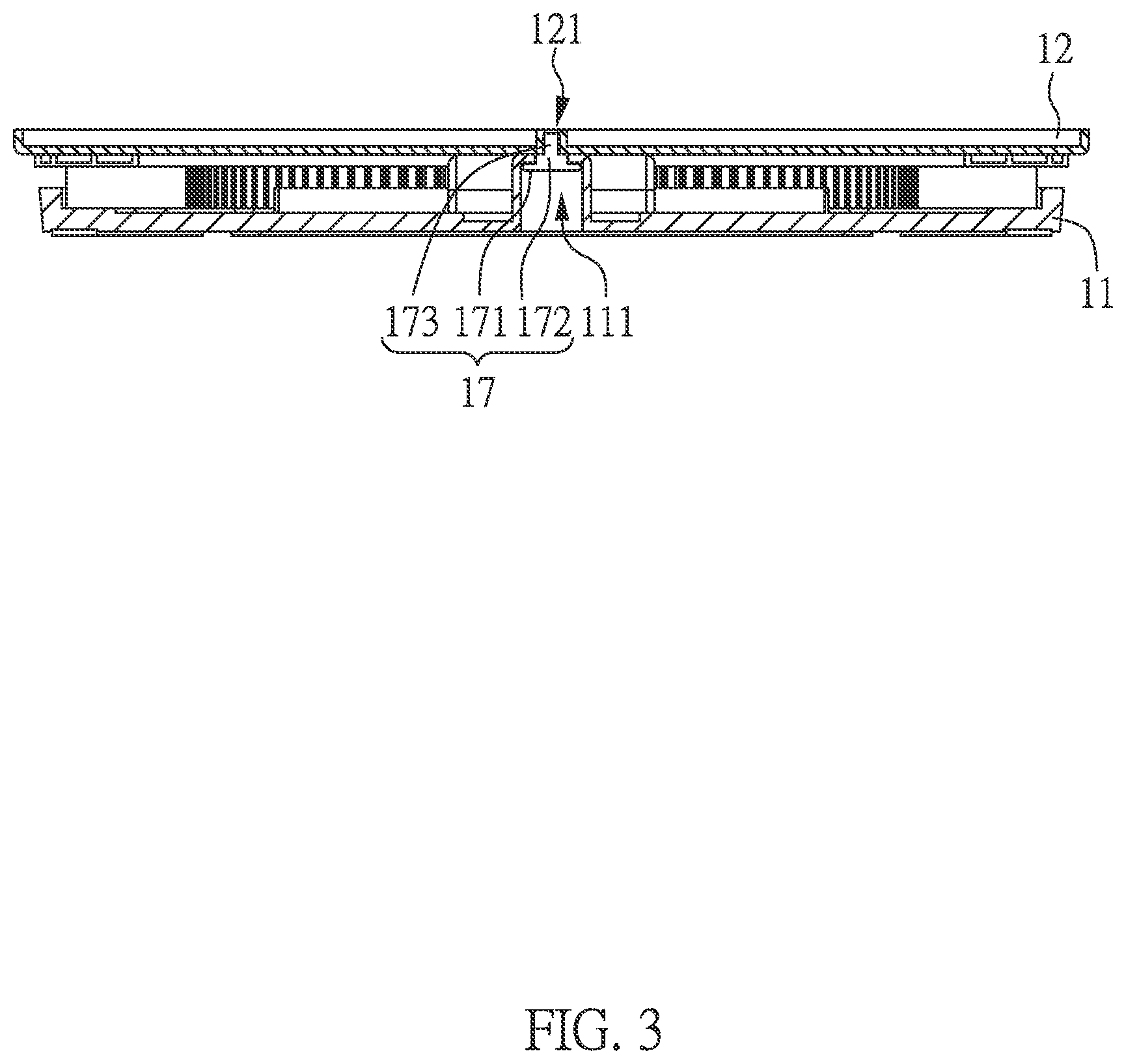 Patent US11781706 Figure 3 – Supporting device