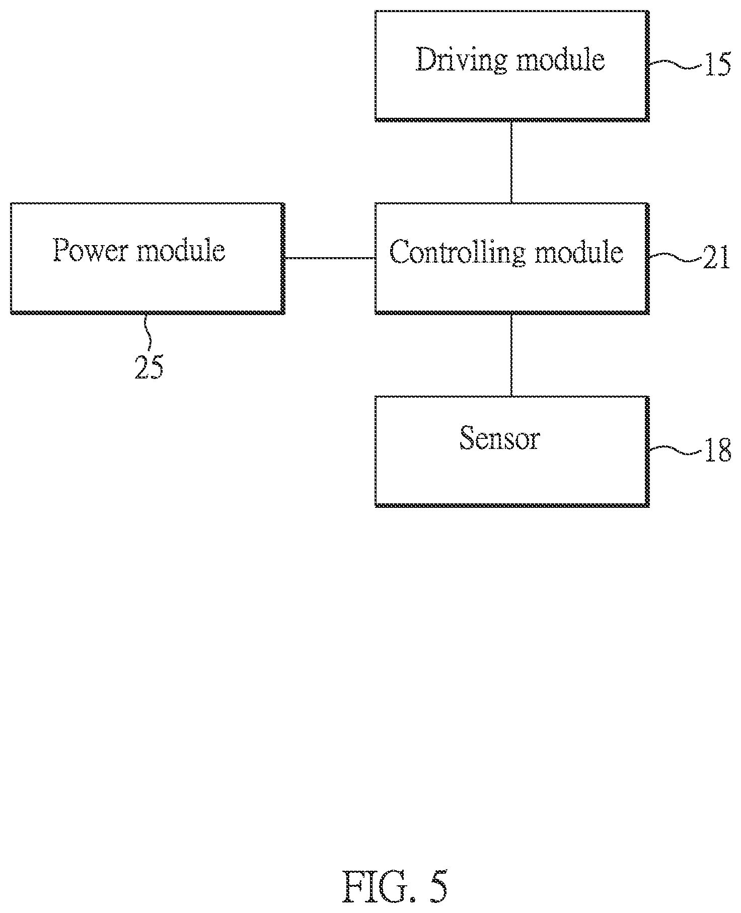 Patent US11781706 Figure 5 – Supporting device
