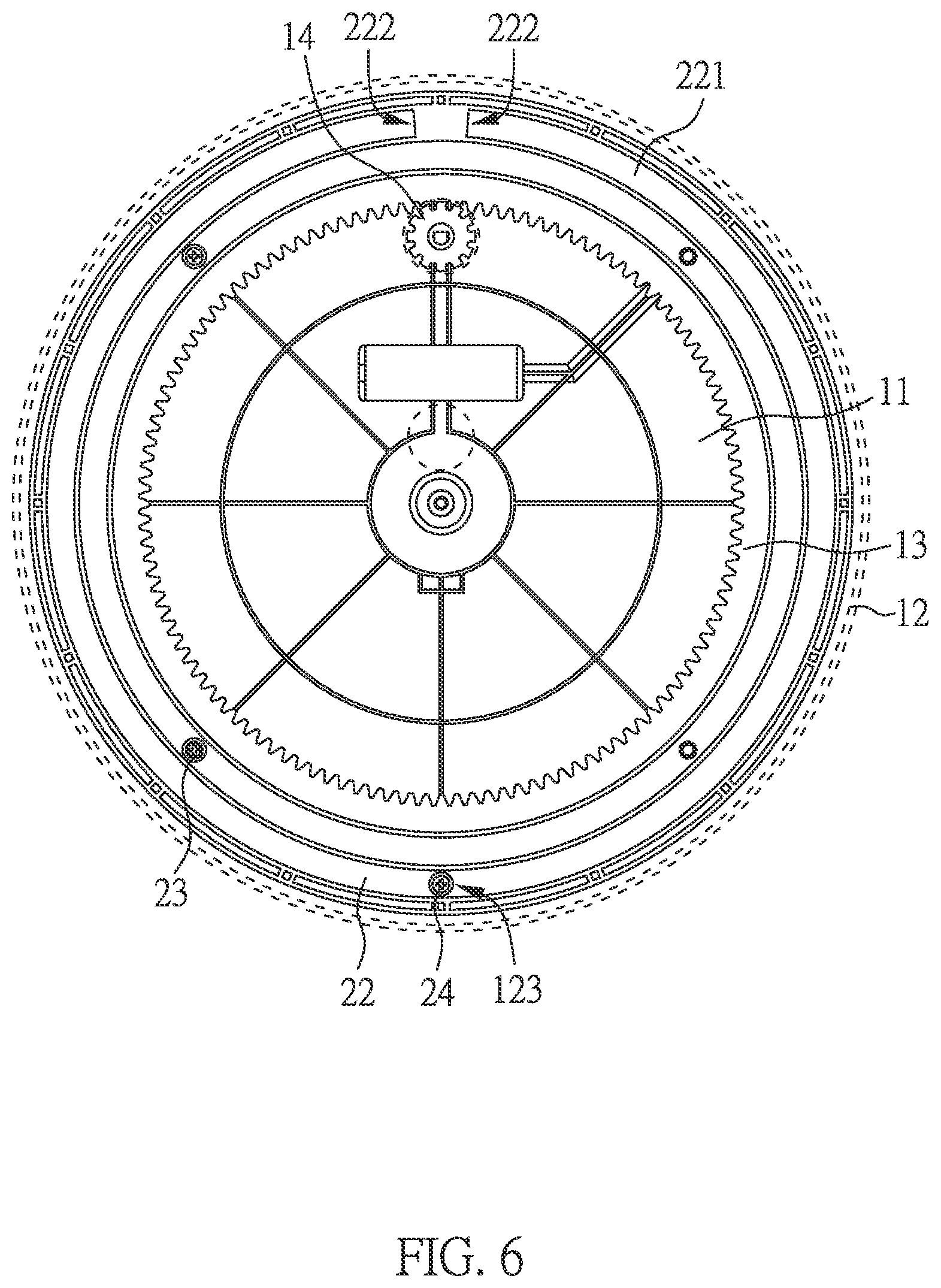 Patent US11781706 Figure 6 – Supporting device