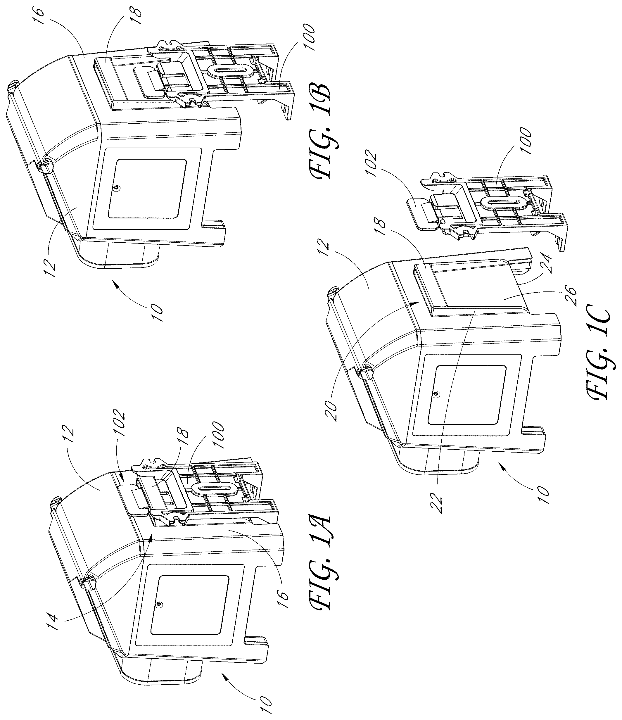 Patent US11781709 — Quick-release pump mounting bracket — Figure 1