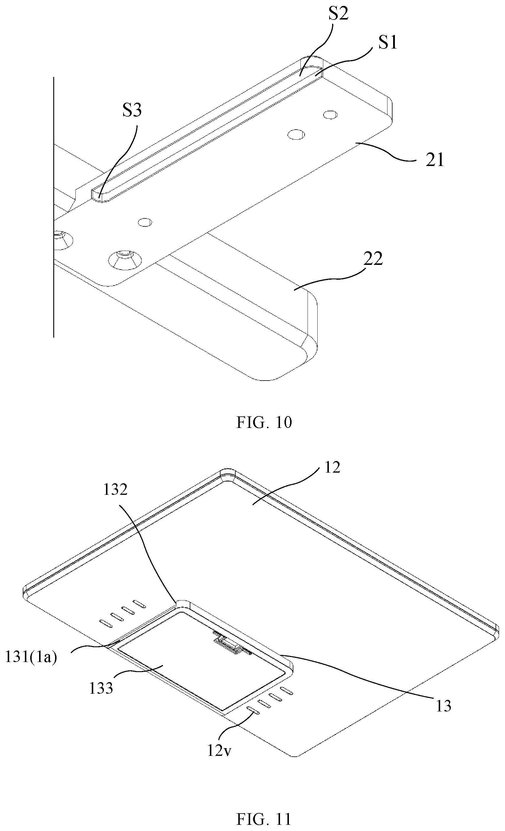 Patent US11781710 Figure 6 – Electronic signboard and wall hanging device