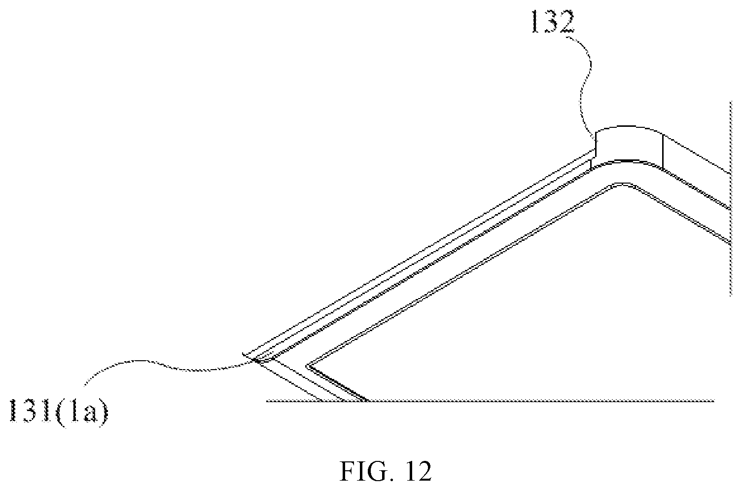 Patent US11781710 Figure 7 – Electronic signboard and wall hanging device