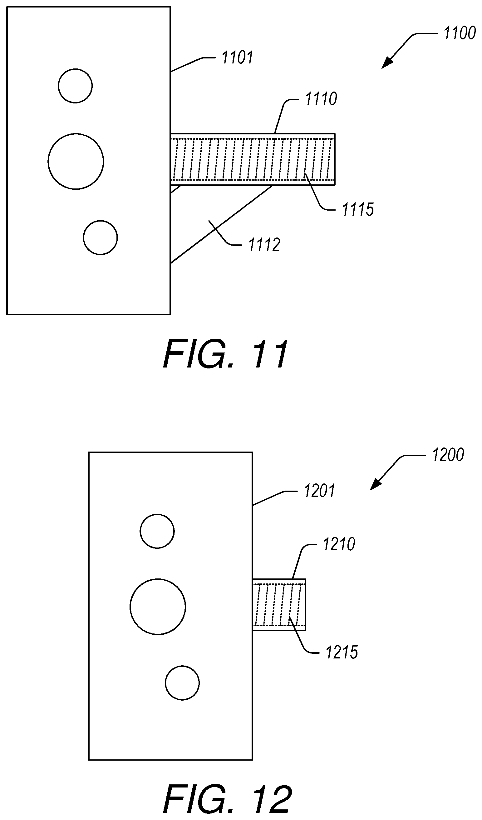 Patent US11781711 Figure 16 – Multi-use mounting bracket with extension and internal support rod for gym accessories