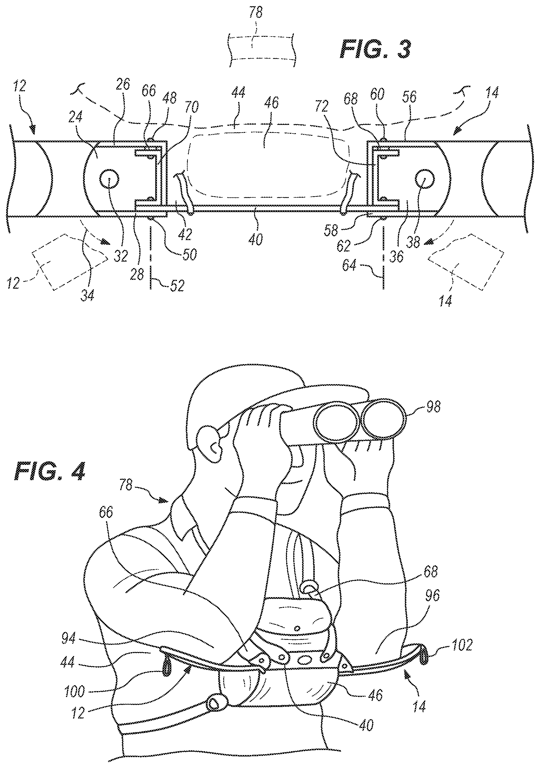 Patent US11781712 Figure 2 – Arm support device
