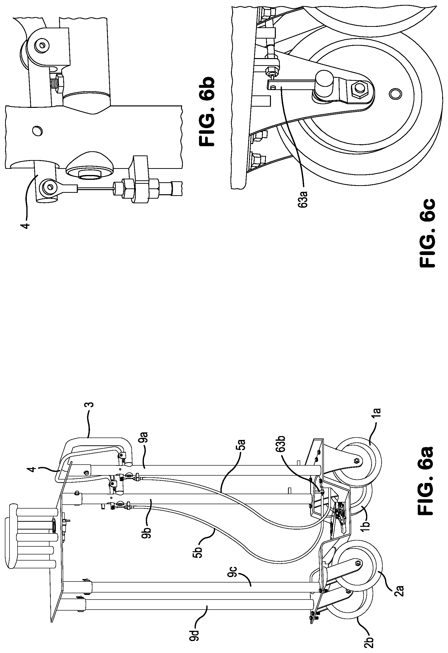 Patent US11781713 Figure 9 – Mobile support assembly for holding and transporting a container