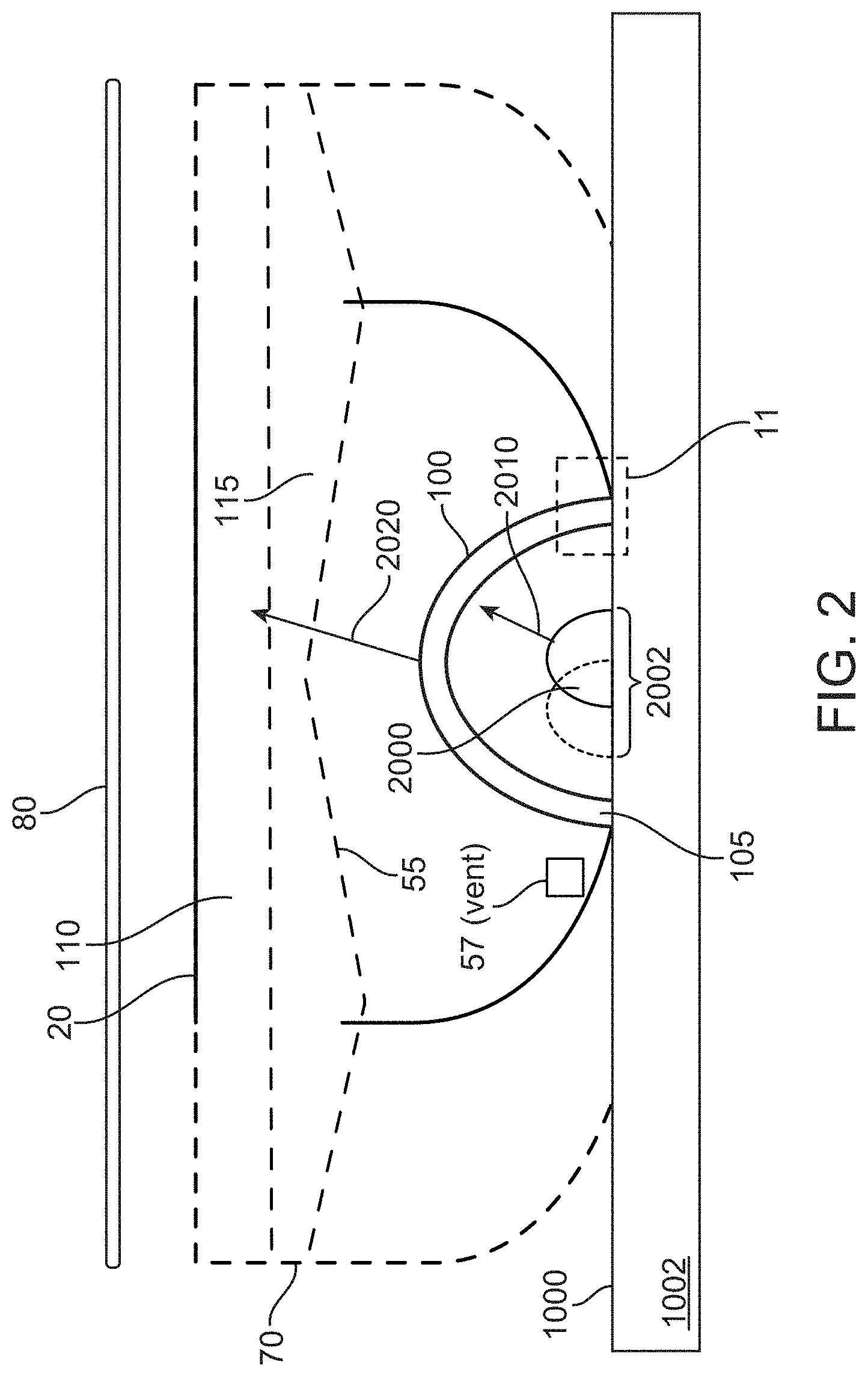 Patent US11781715 Figure 2 – Multizone mixing cup