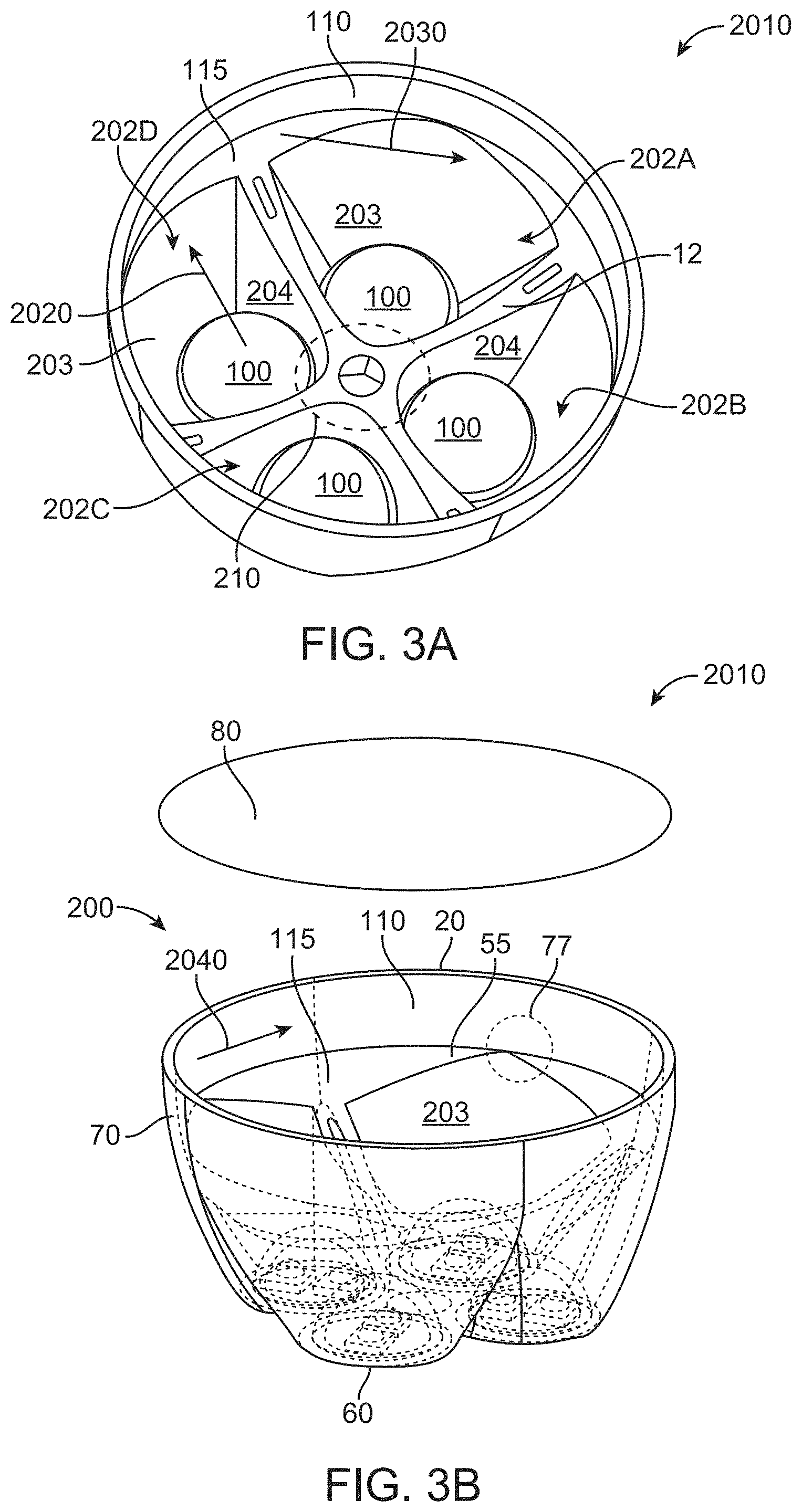 Patent US11781715 Figure 3 – Multizone mixing cup