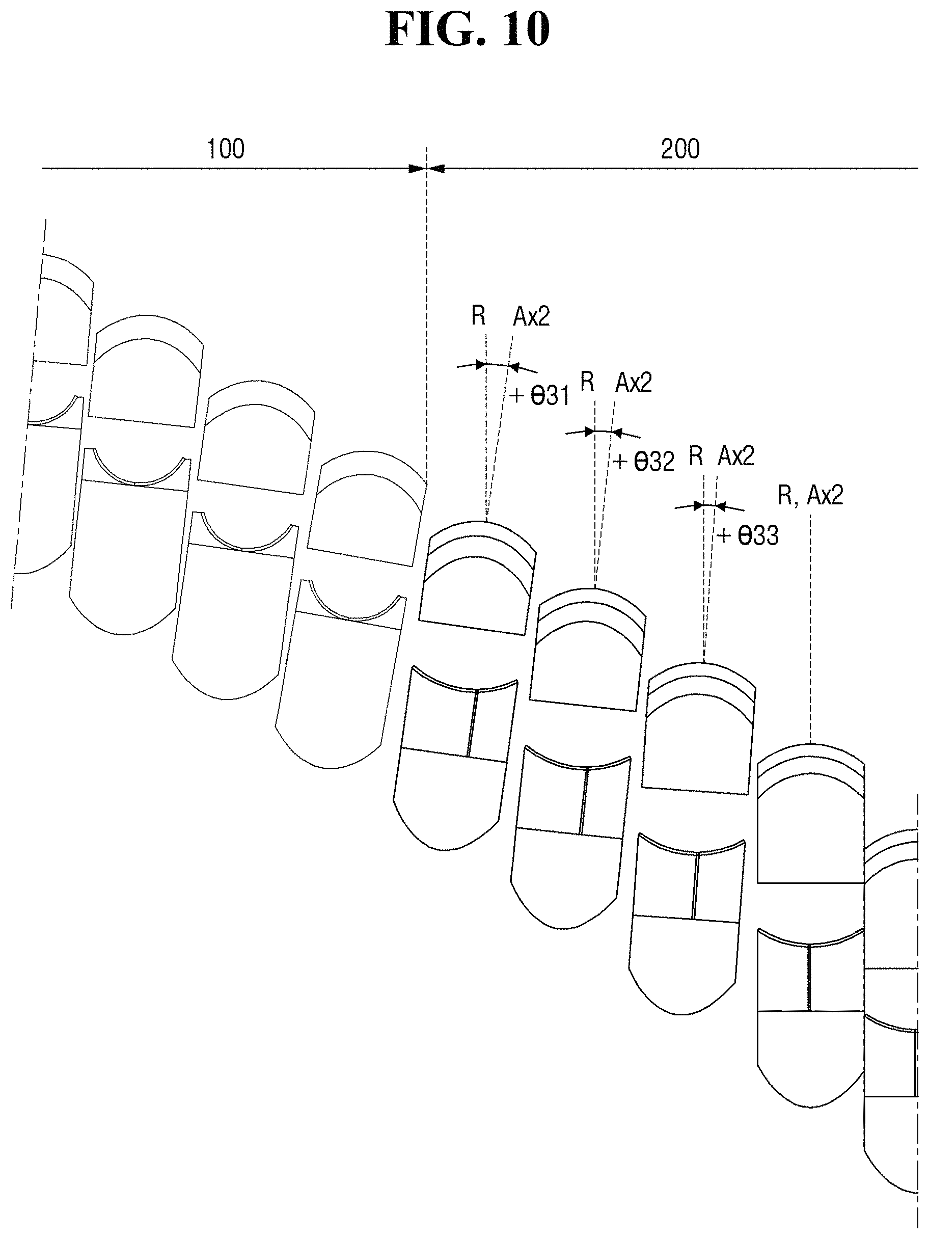Patent US11781719 Figure 10 – Vehicle lamp