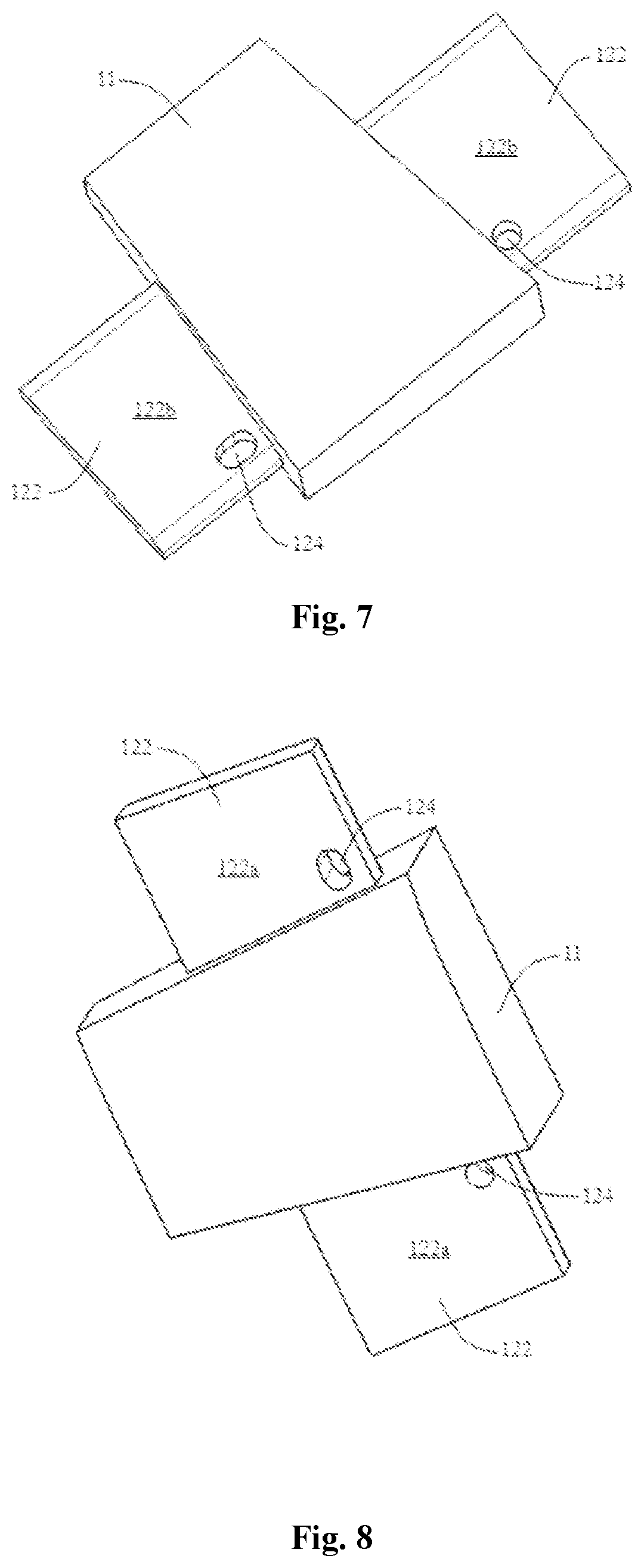 Patent US11781721 Figure 4 – Vehicle lamp optical element assembly, vehicle lamp and automobile