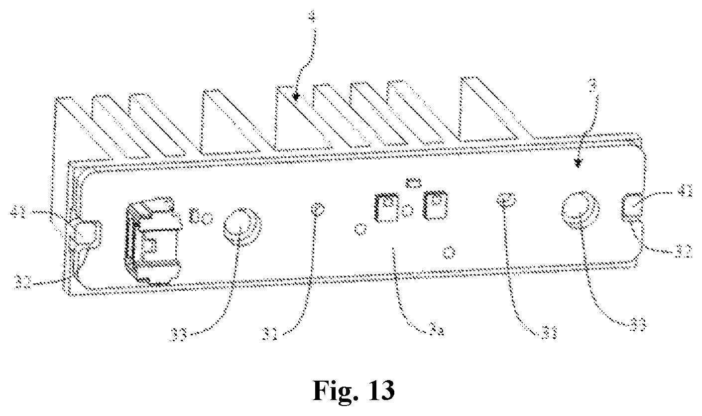 Patent US11781721 Figure 7 – Vehicle lamp optical element assembly, vehicle lamp and automobile