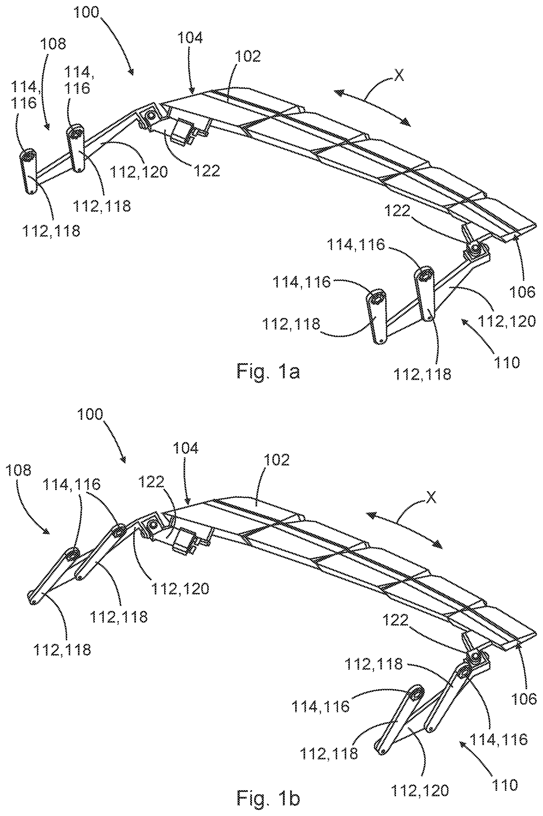 Patent US11781722 Figure 1 – Cover unit and lighting mounting for vehicle