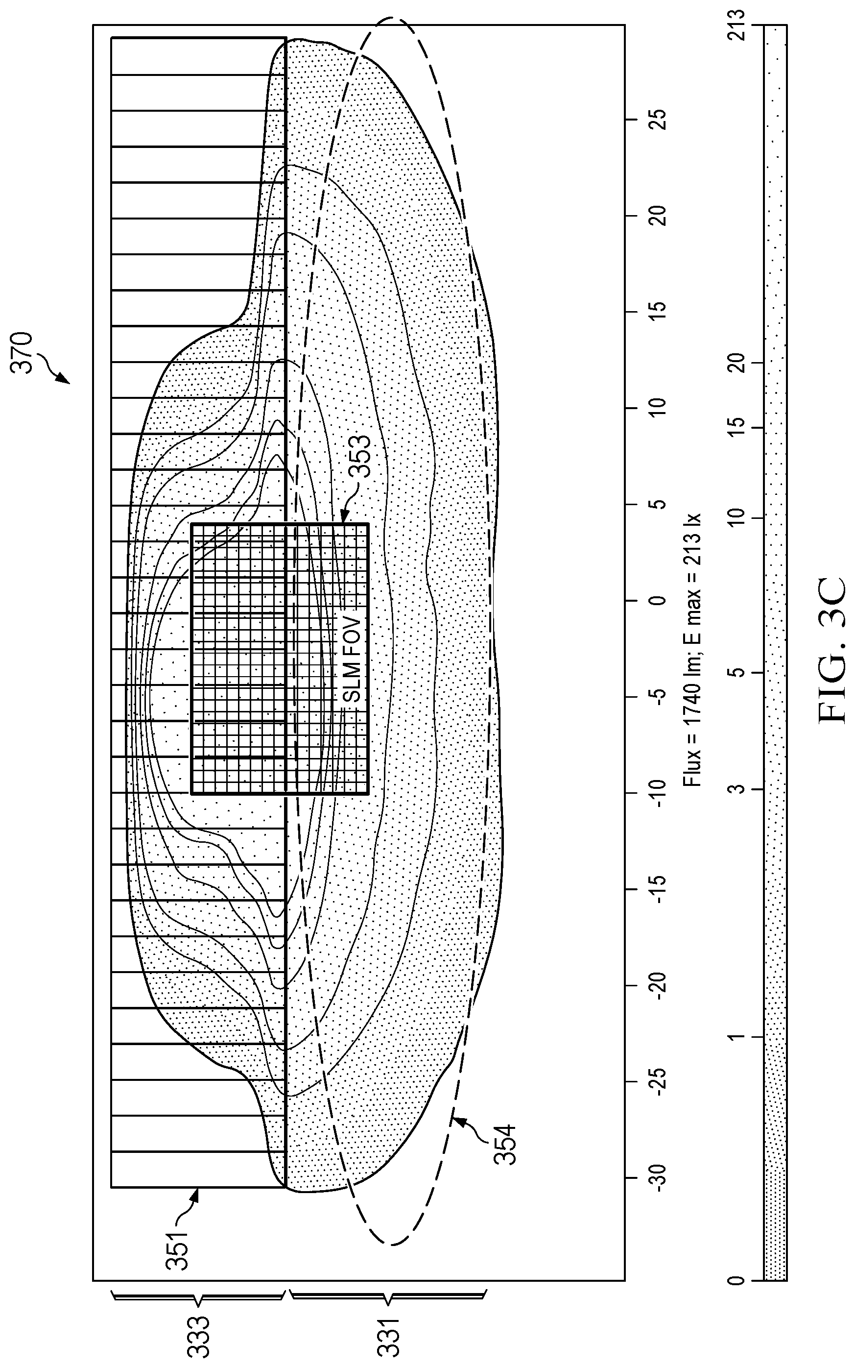 Patent US11781723 Figure 3 – Adaptive light source with spatial light modulator