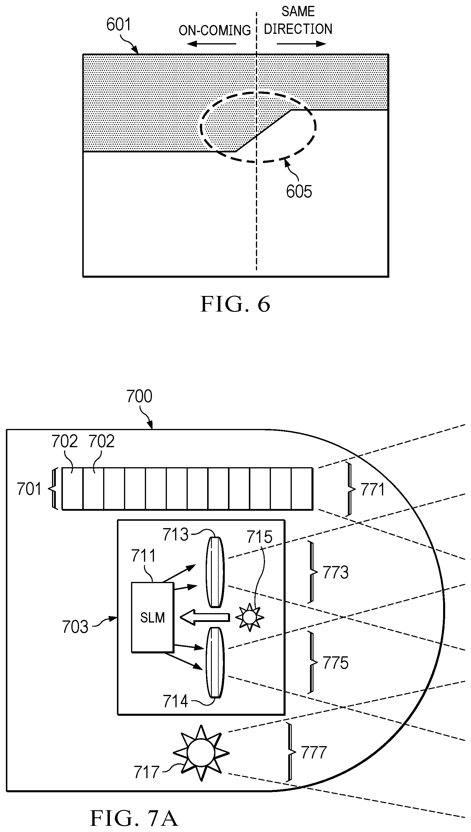 Patent US11781723 Figure 10 – Adaptive light source with spatial light modulator