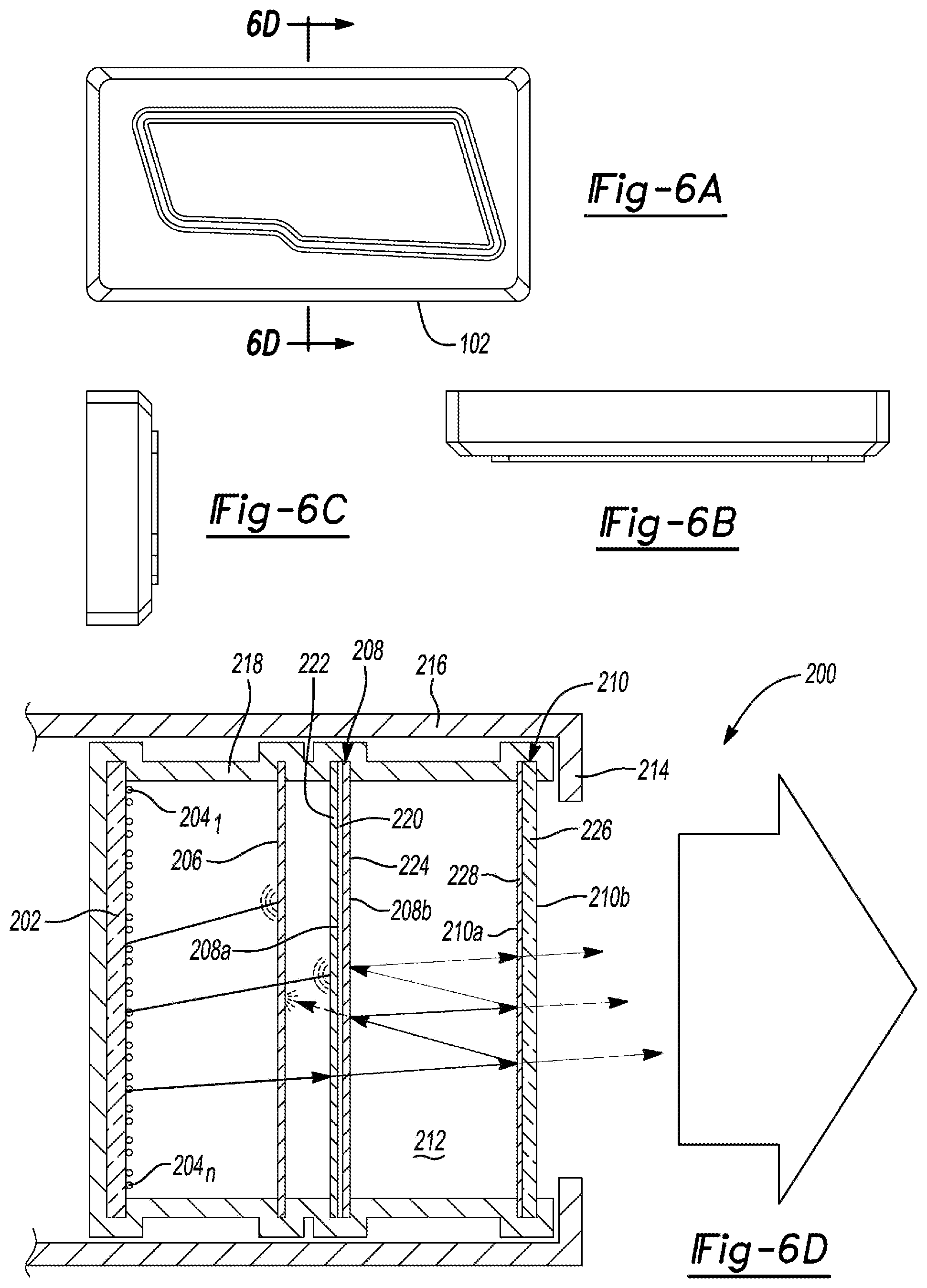 Patent US11781725 Figure 4 – Method and apparatus for generating three-dimensional occultation imaging from slim profile lighting assembly