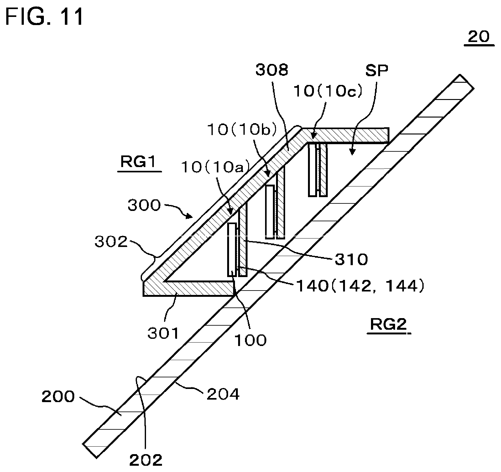 Patent US11781726 Figure 8 – Light-emitting device