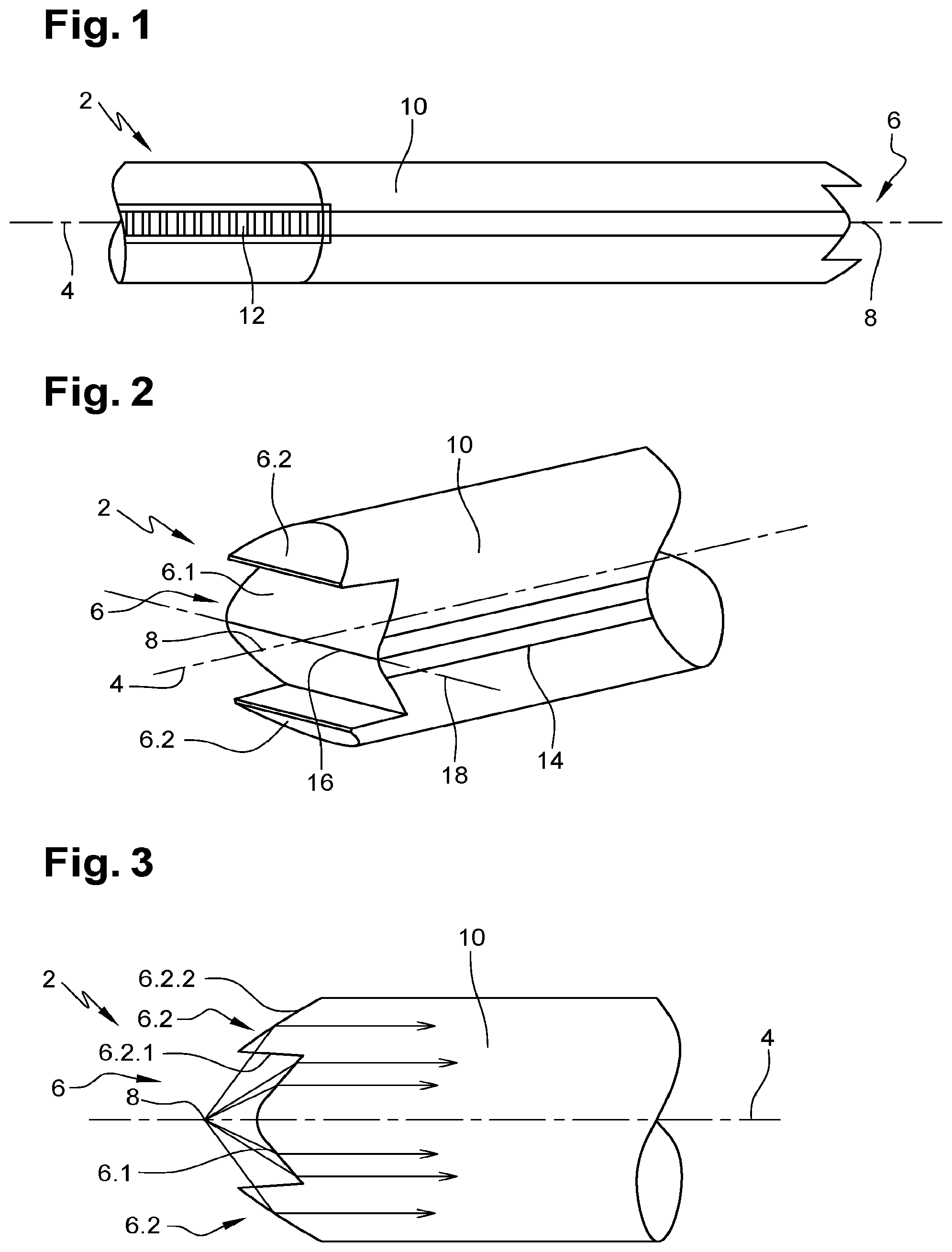 Patent US11781727 Figure 1 – Light guide having a partially collimating input face