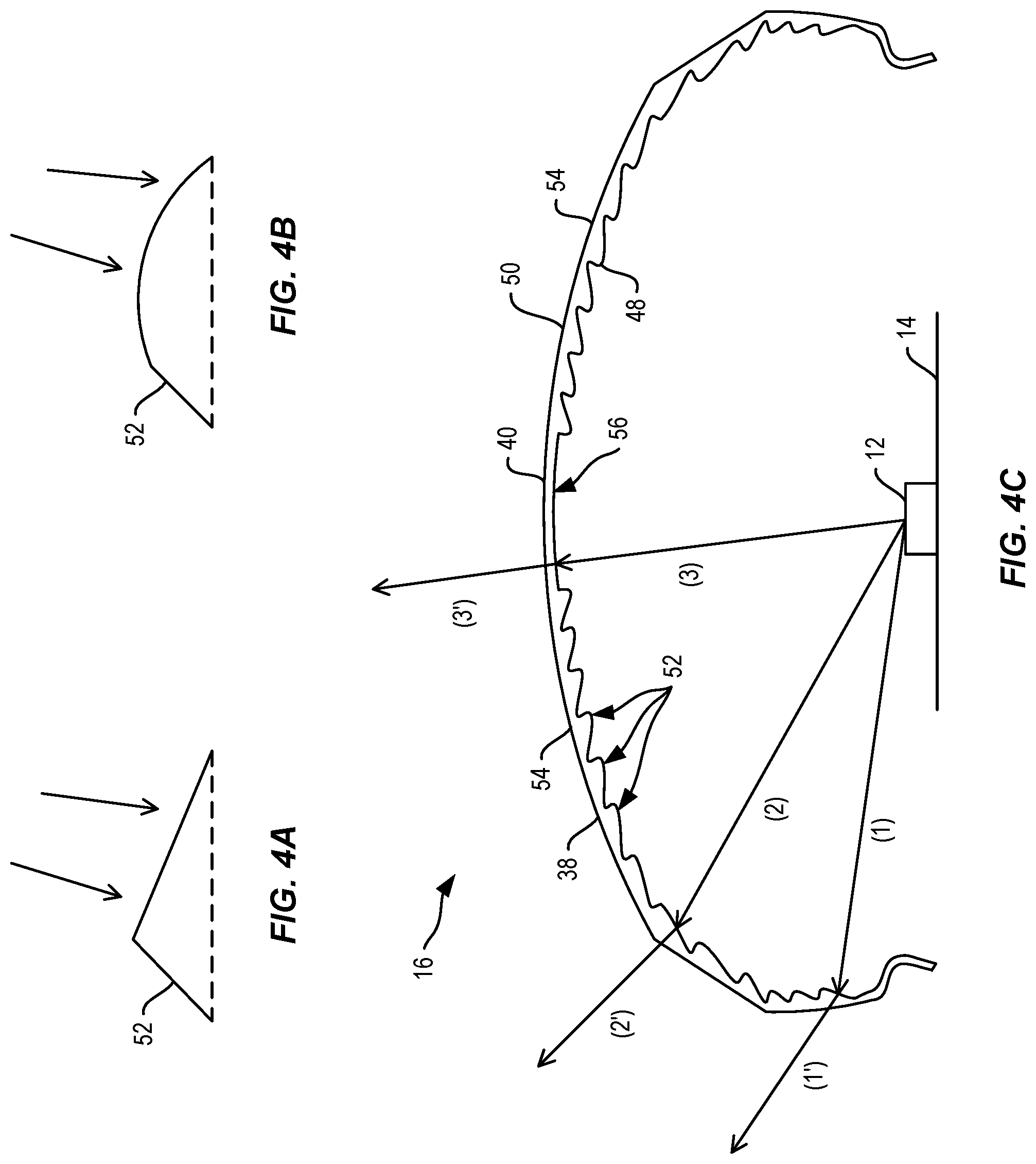 Patent US11781732 Figure 4 – Lighting fixture with lens assembly for reduced glare