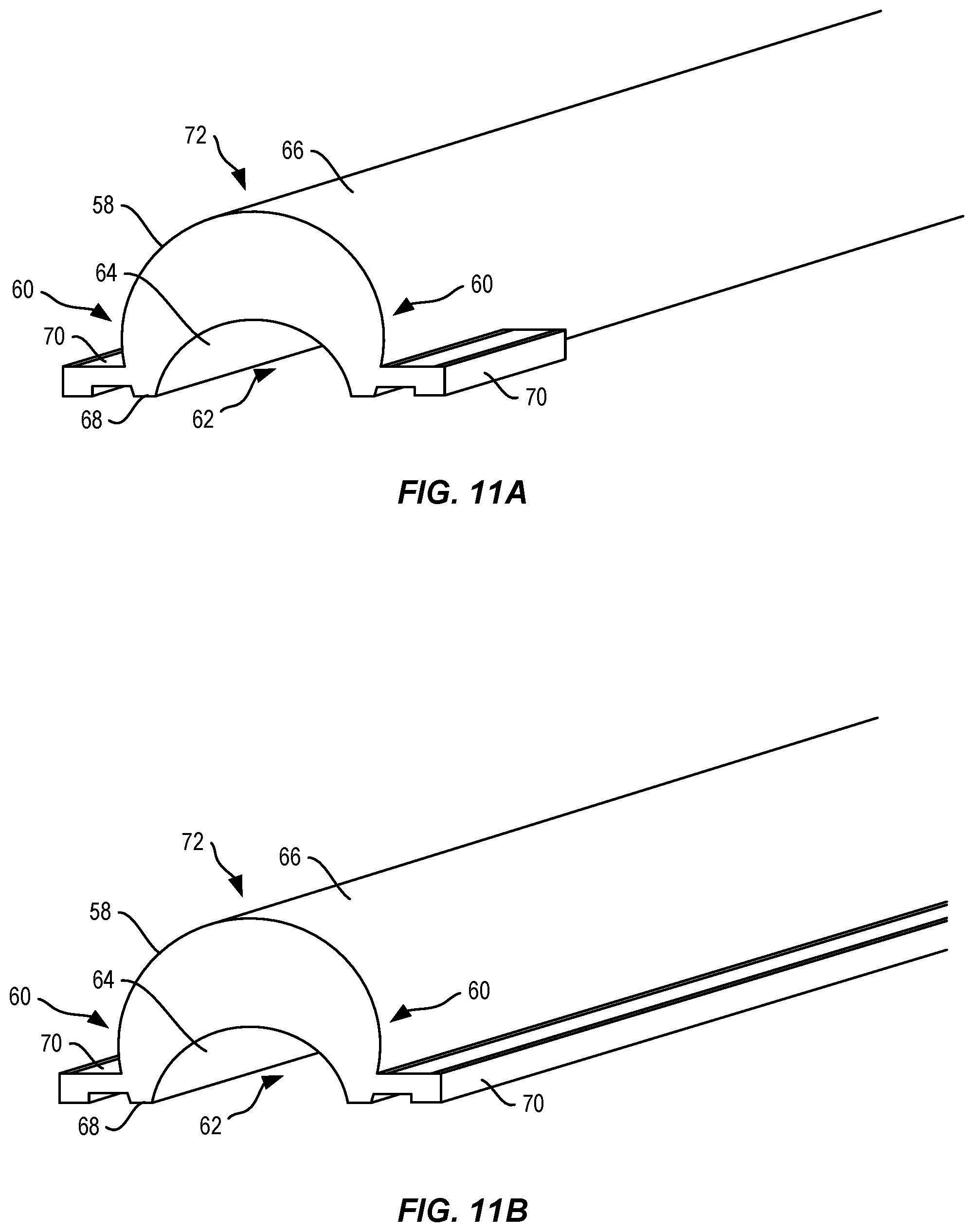 Patent US11781732 Figure 12 – Lighting fixture with lens assembly for reduced glare