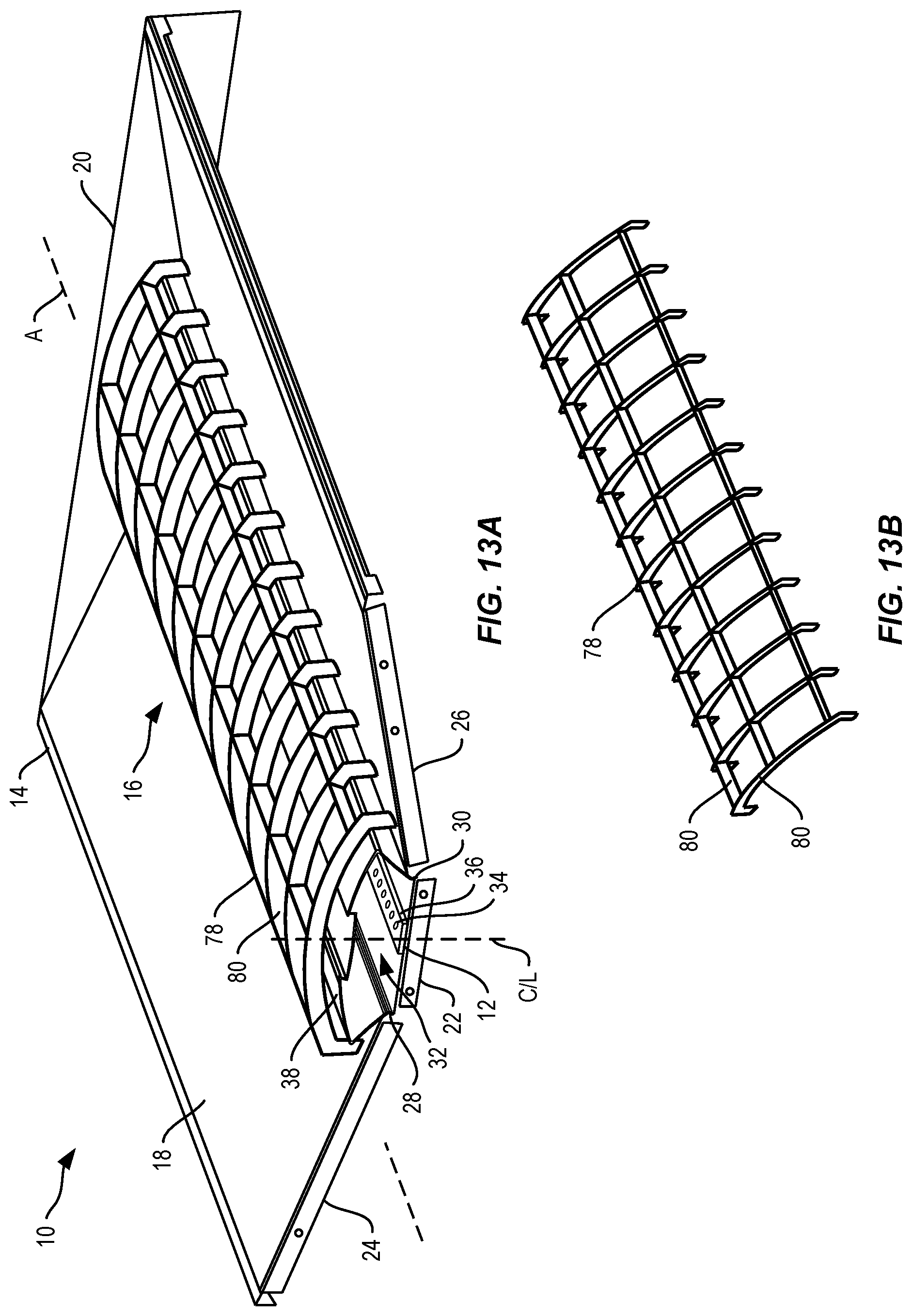 Patent US11781732 Figure 14 – Lighting fixture with lens assembly for reduced glare
