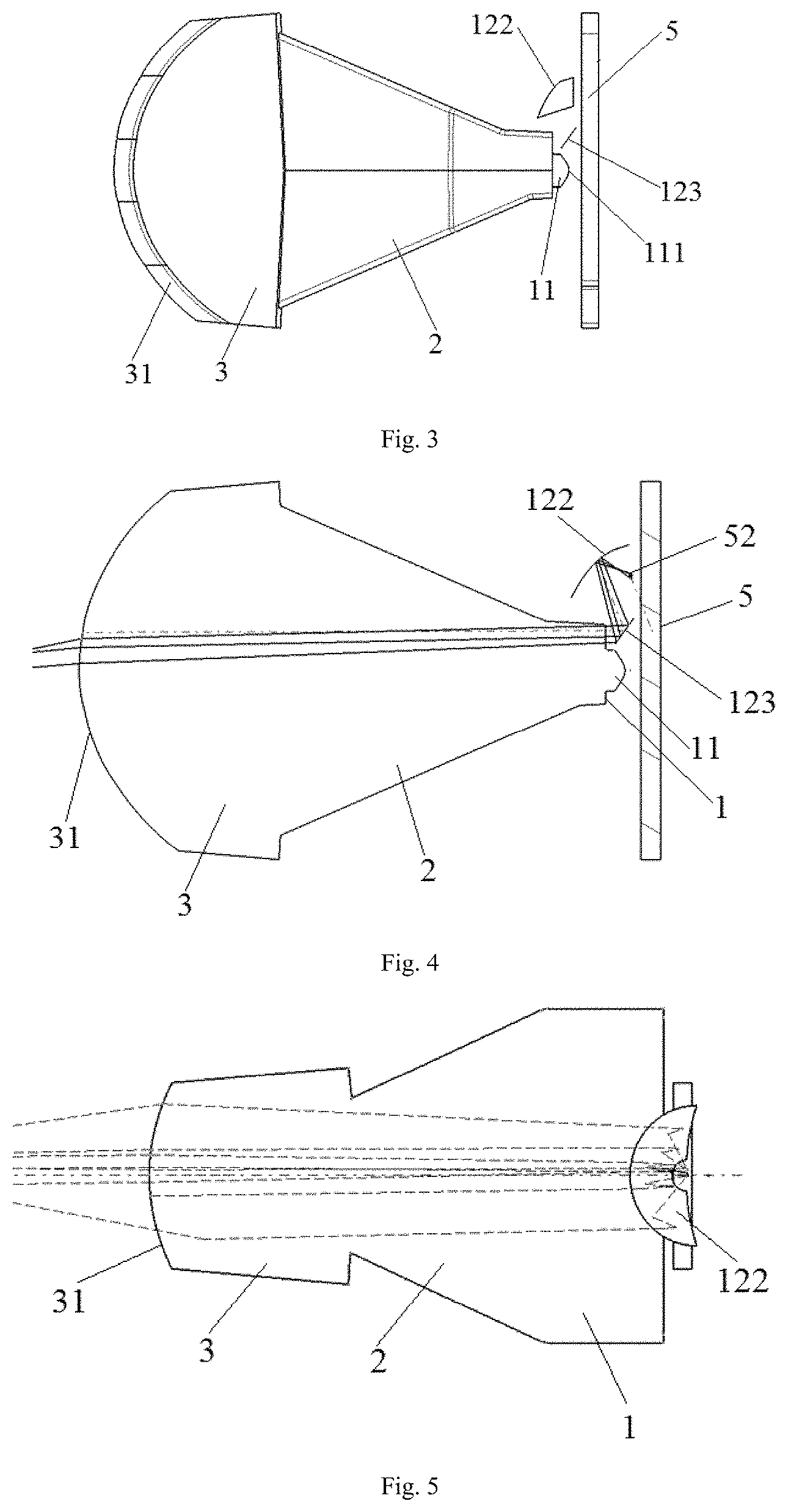 Patent US11781733 Figure 2 – Vehicle lamp optical element, vehicle lamp module, vehicle headlamp and vehicle