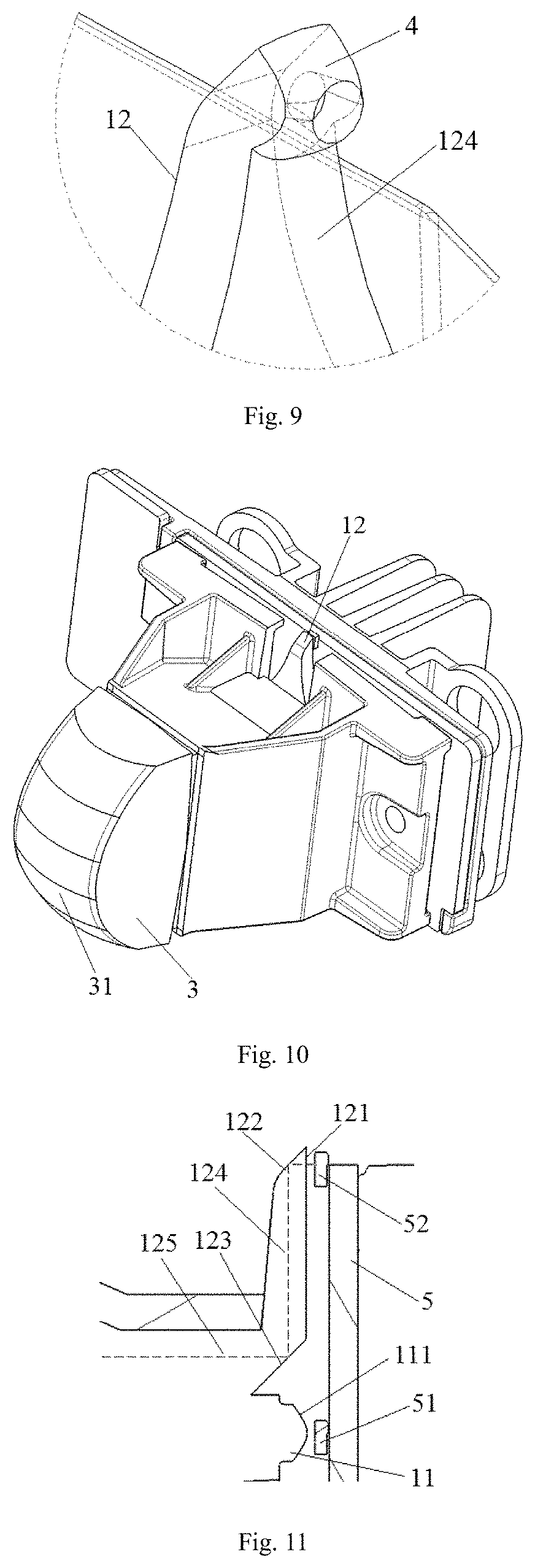 Patent US11781733 Figure 4 – Vehicle lamp optical element, vehicle lamp module, vehicle headlamp and vehicle