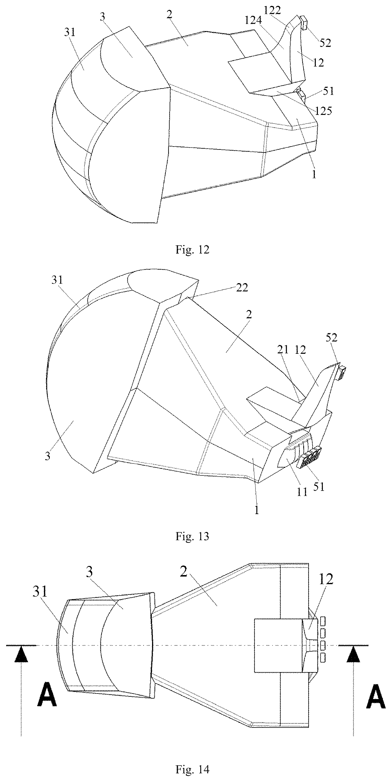 Patent US11781733 Figure 5 – Vehicle lamp optical element, vehicle lamp module, vehicle headlamp and vehicle