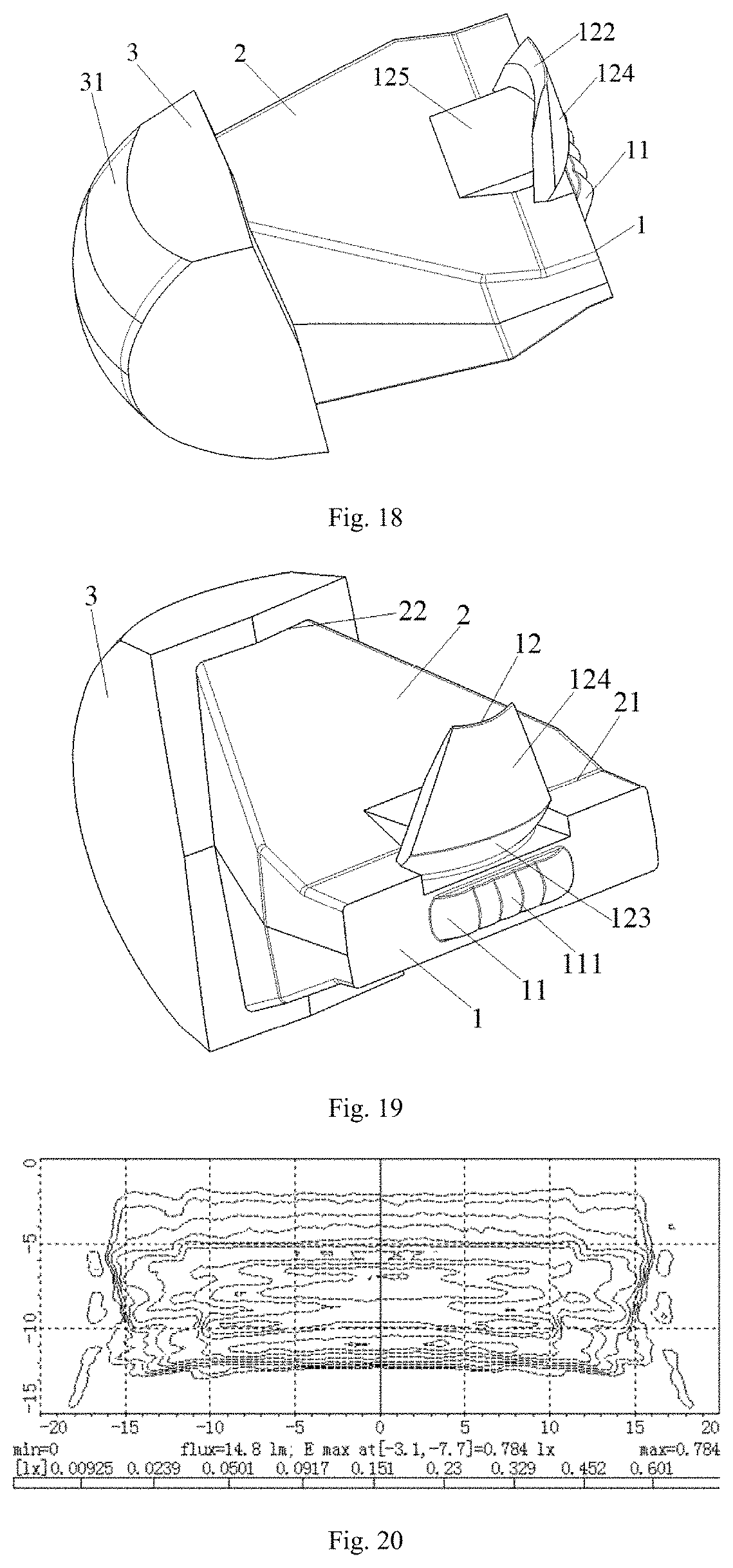 Patent US11781733 Figure 7 – Vehicle lamp optical element, vehicle lamp module, vehicle headlamp and vehicle