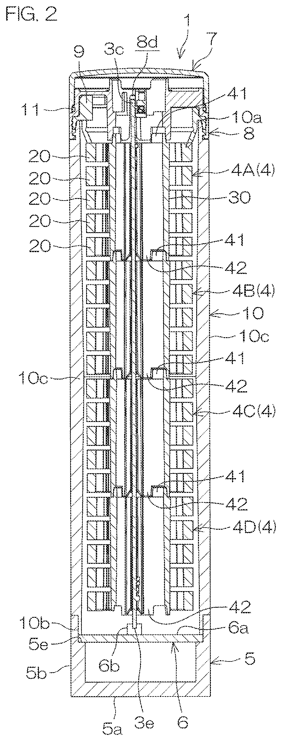 Patent US11781734 Figure 2 – Lens component and signal display lamp