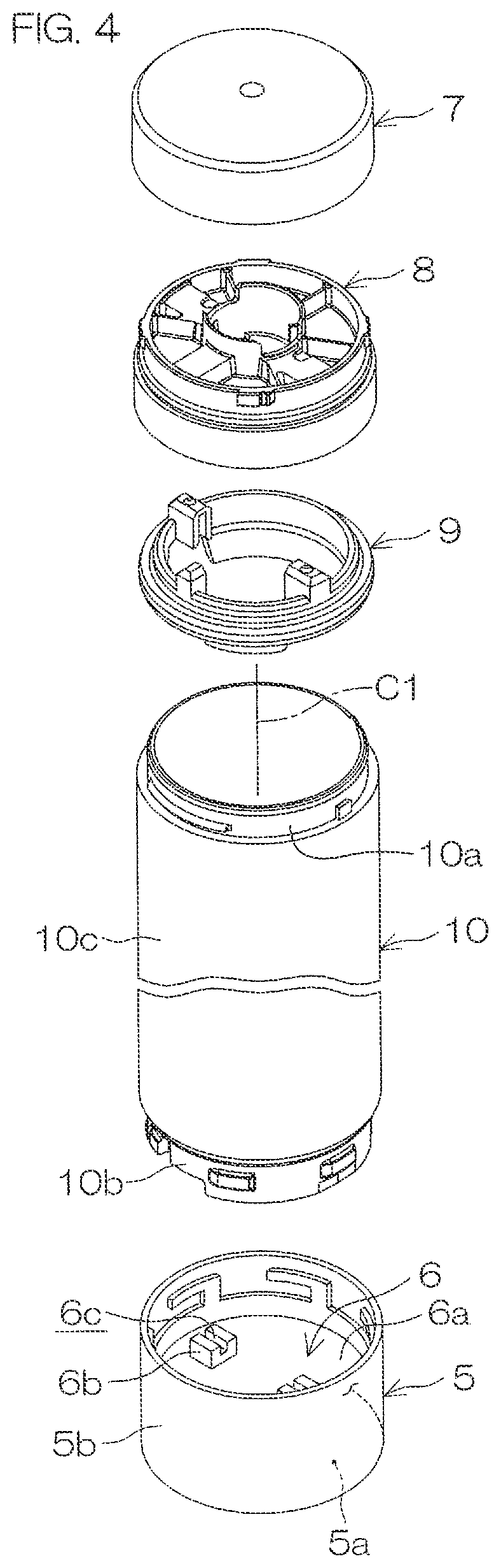 Patent US11781734 Figure 4 – Lens component and signal display lamp
