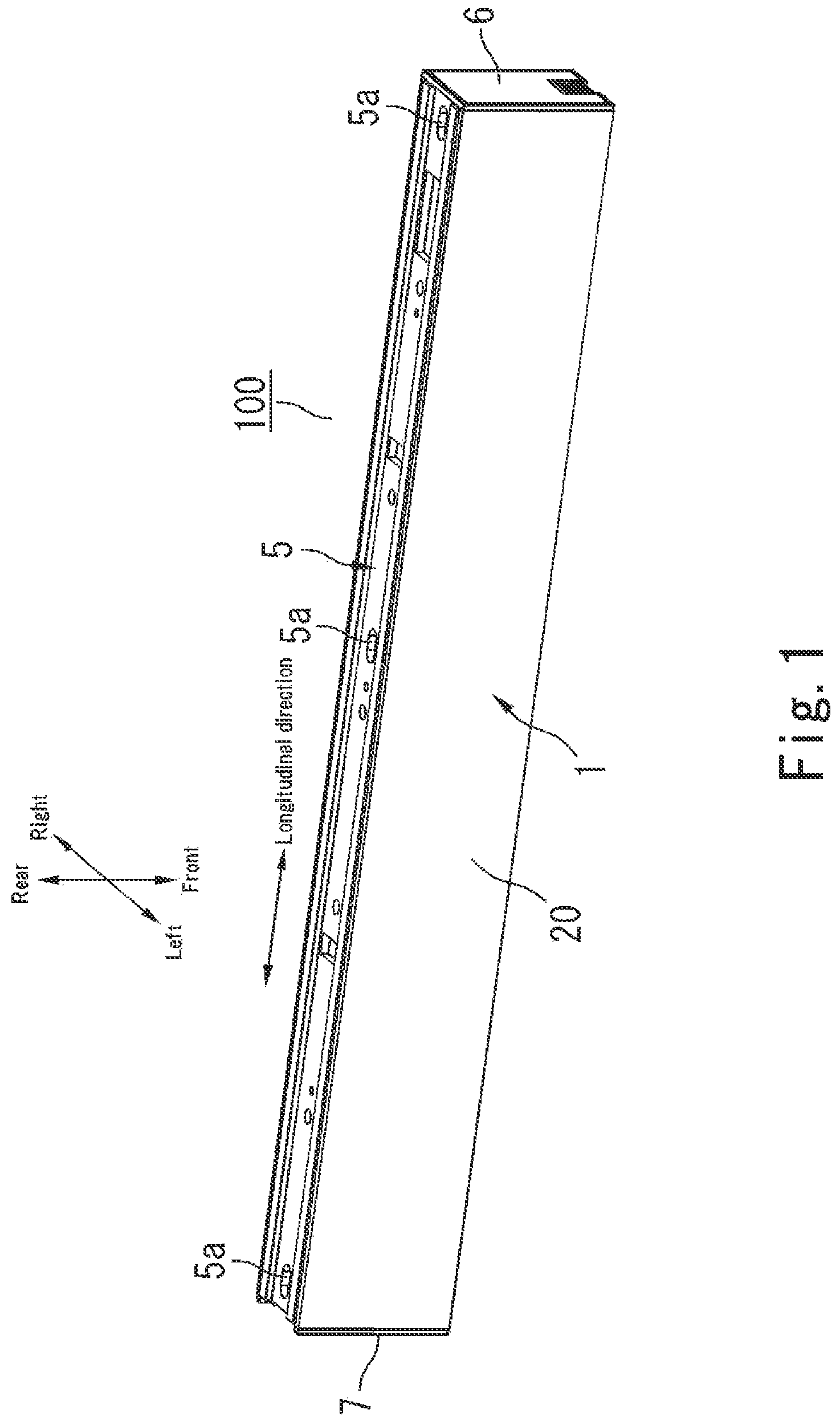 Patent US11781735 — Lighting unit body — Figure 1