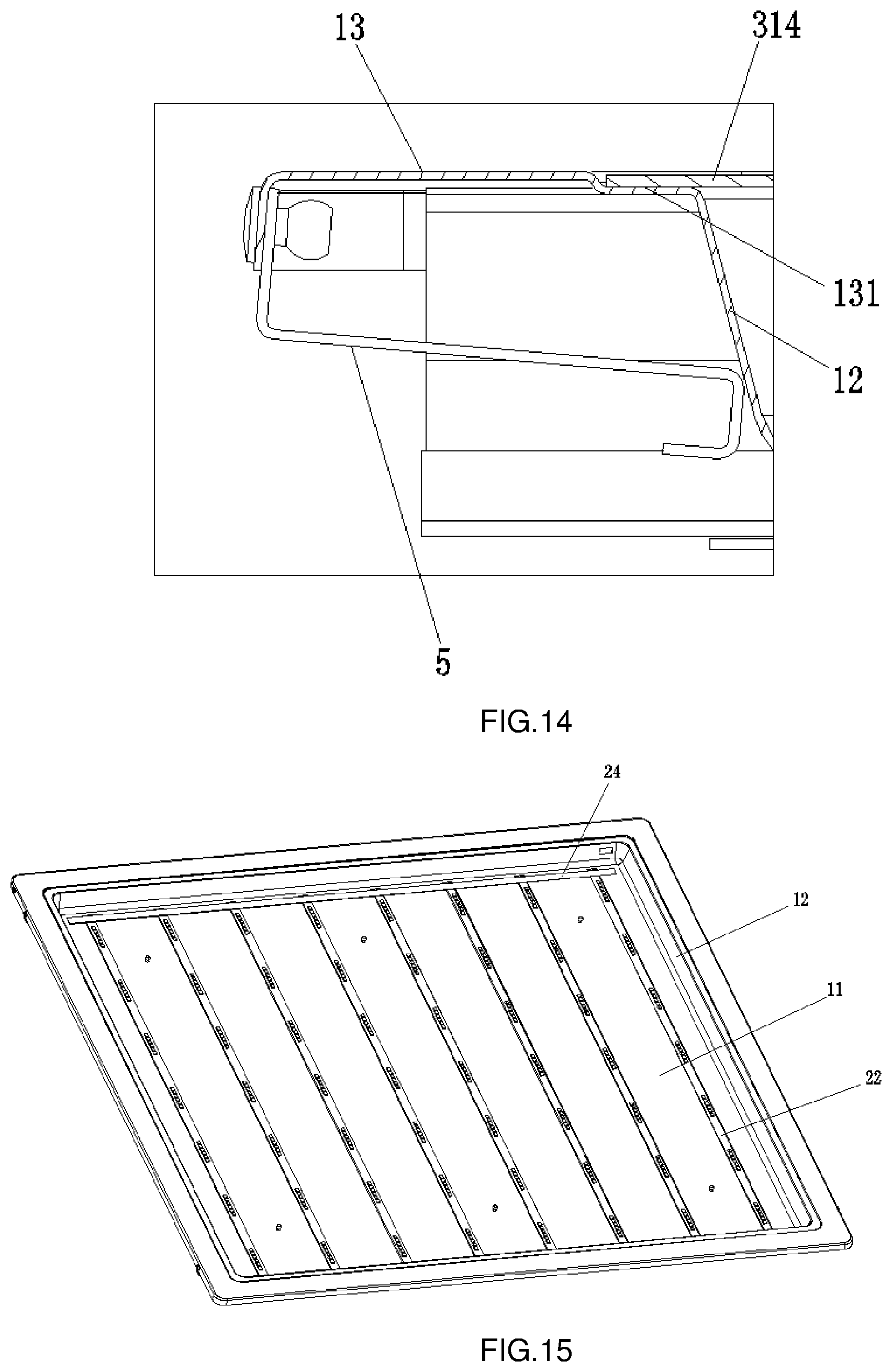 Patent US11781736 Figure 9 – LED lighting device and novel grille lamp