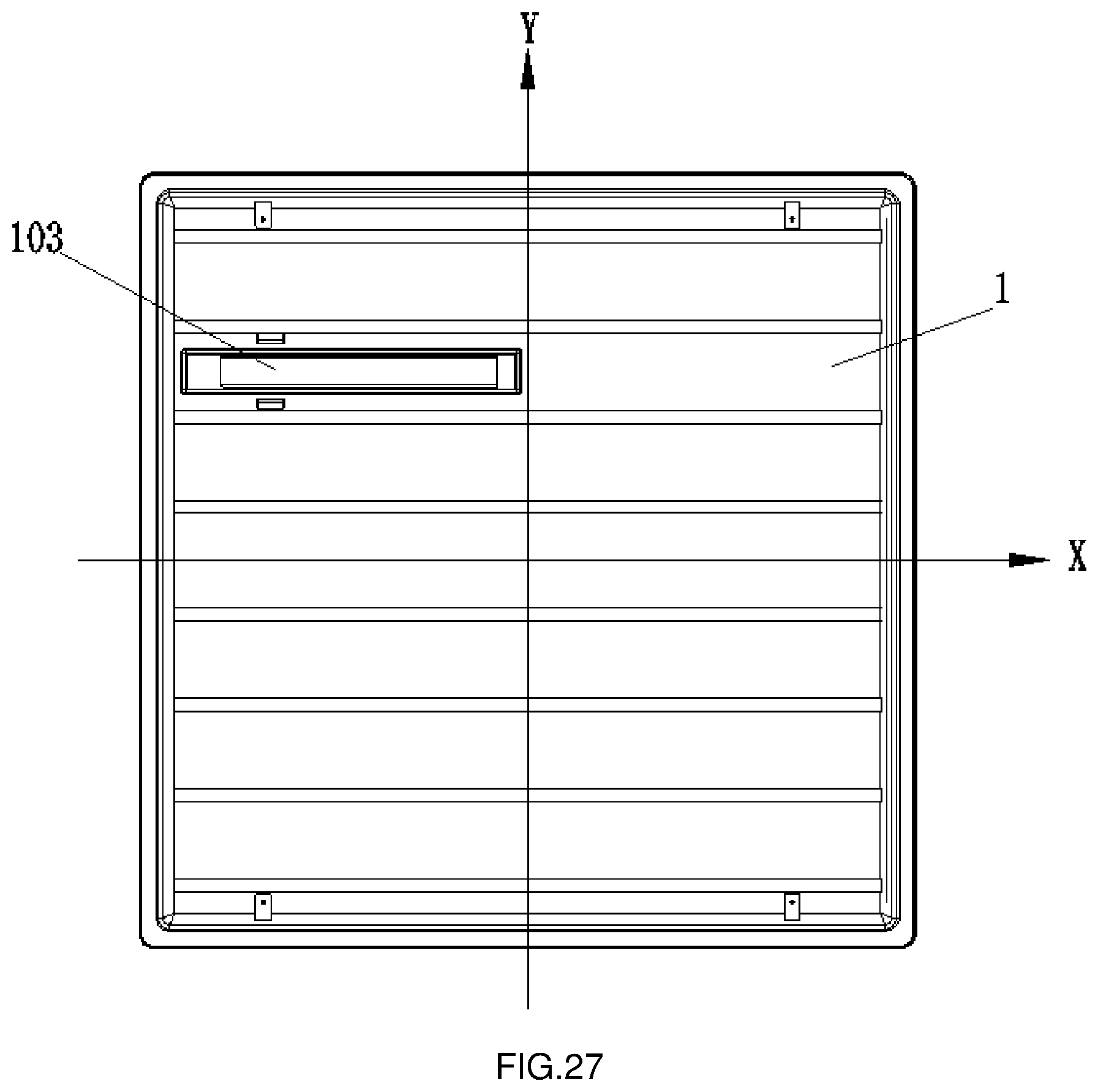 Patent US11781736 Figure 17 – LED lighting device and novel grille lamp