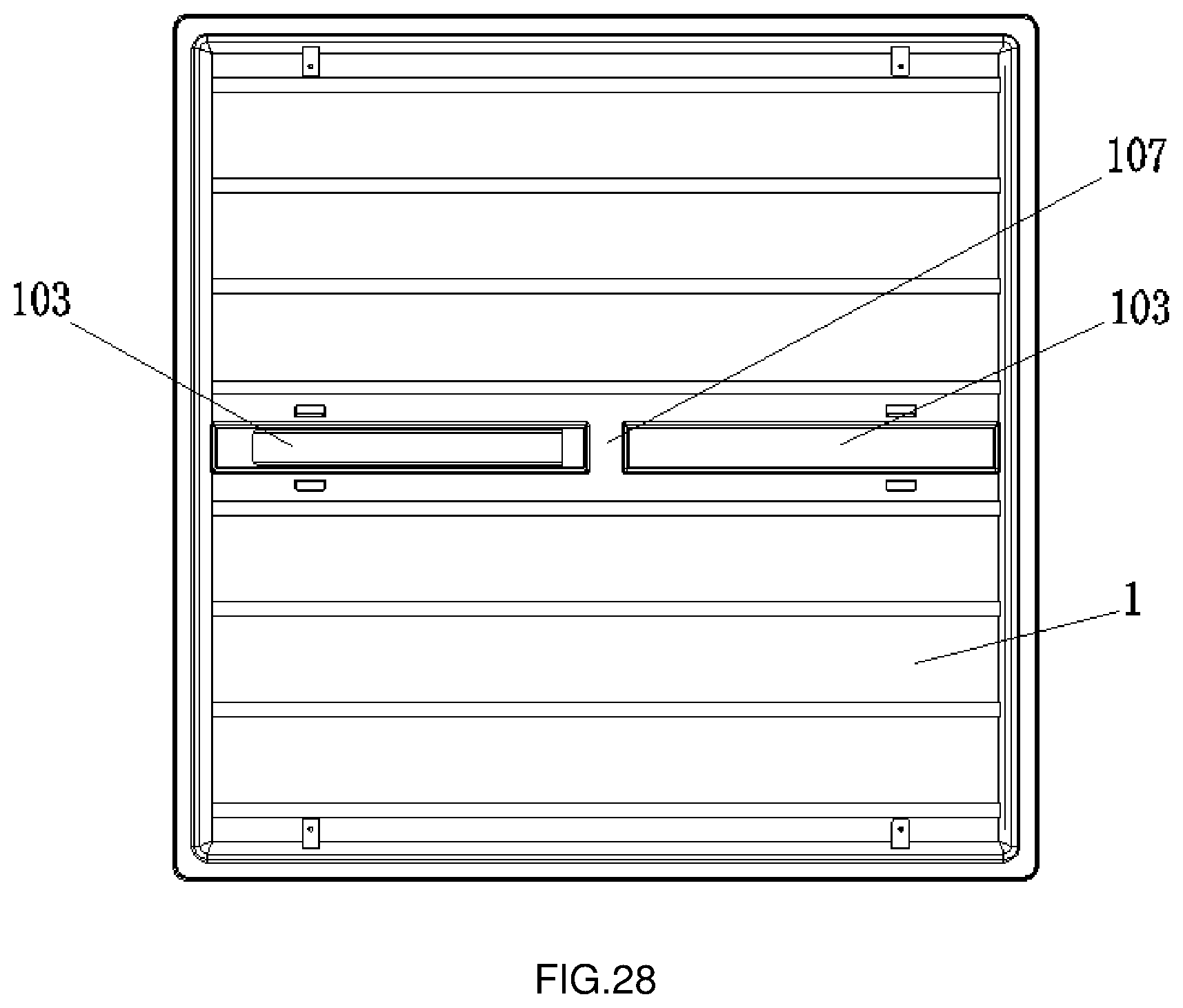Patent US11781736 Figure 18 – LED lighting device and novel grille lamp