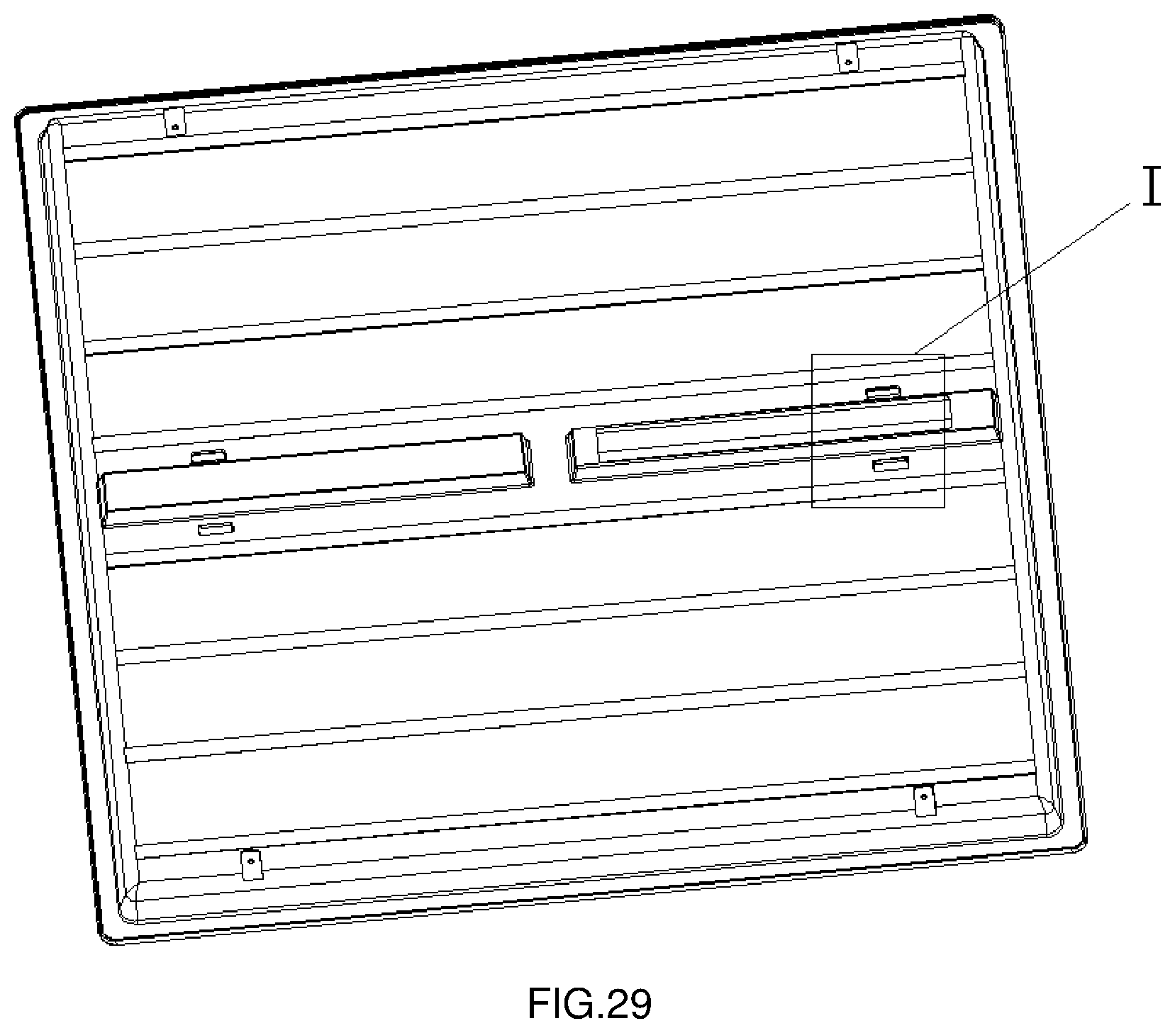 Patent US11781736 Figure 19 – LED lighting device and novel grille lamp
