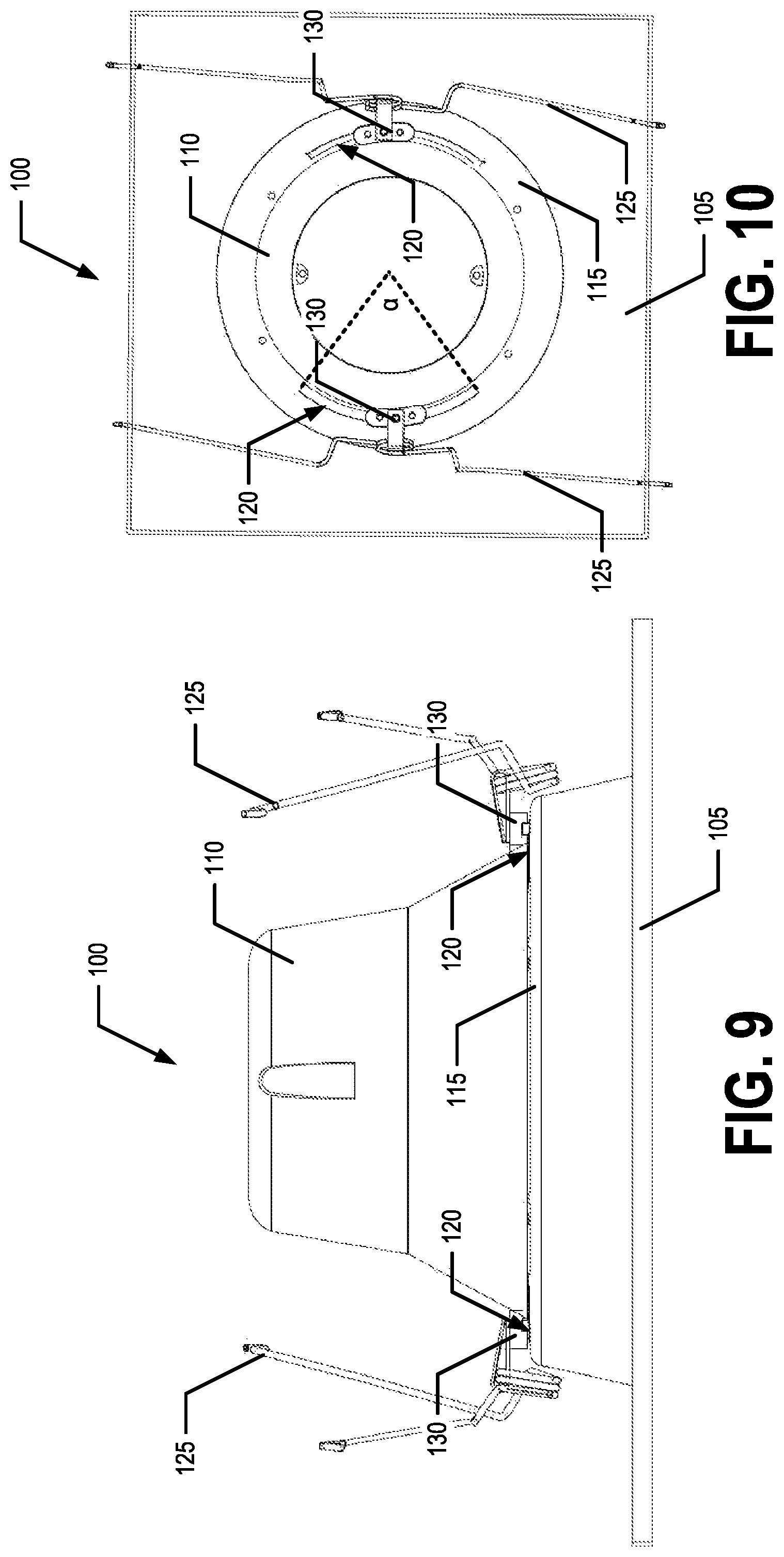 Patent US11781743 Figure 10 – Rotatable retrofit trim lighting device
