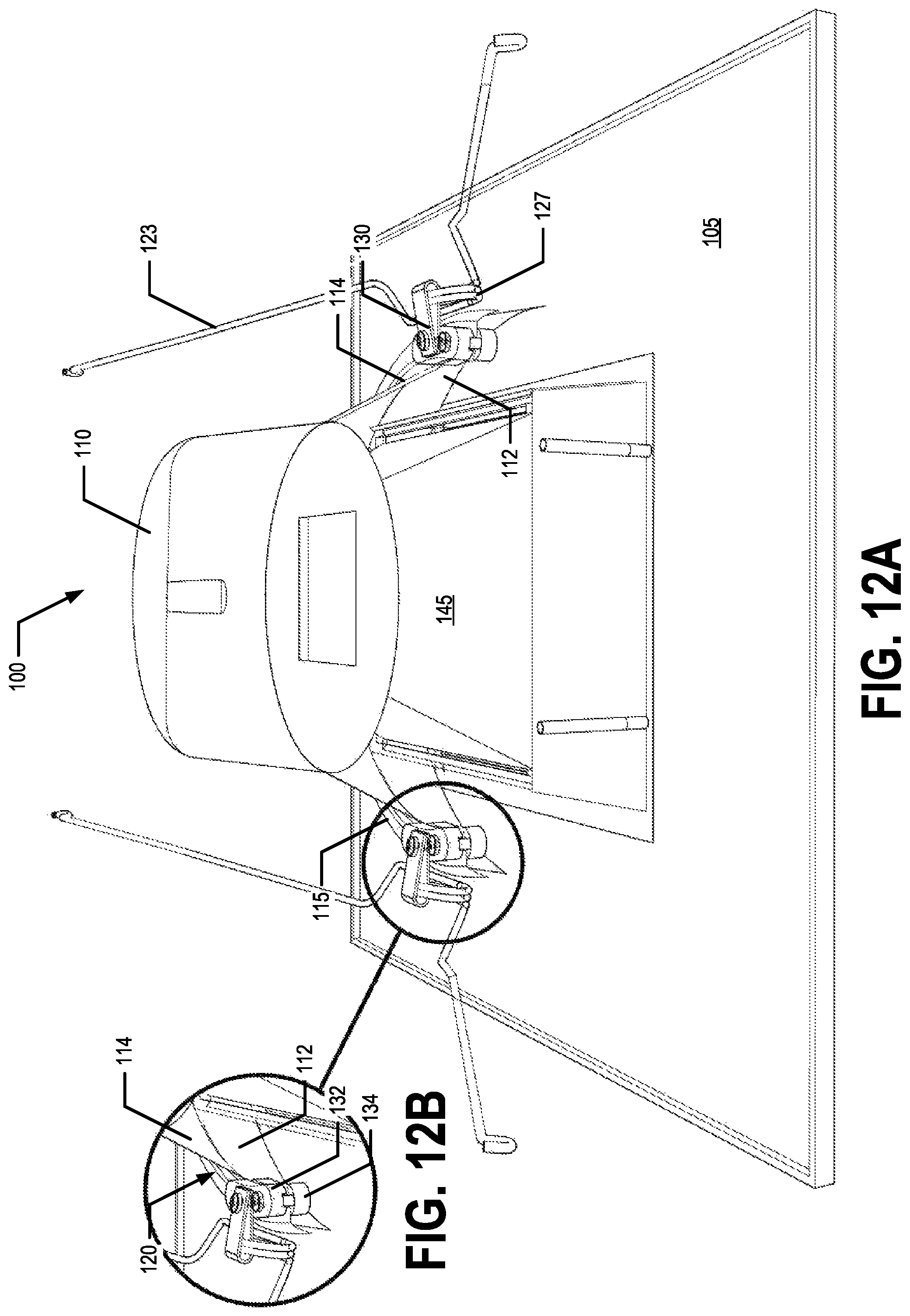 Patent US11781743 Figure 12 – Rotatable retrofit trim lighting device